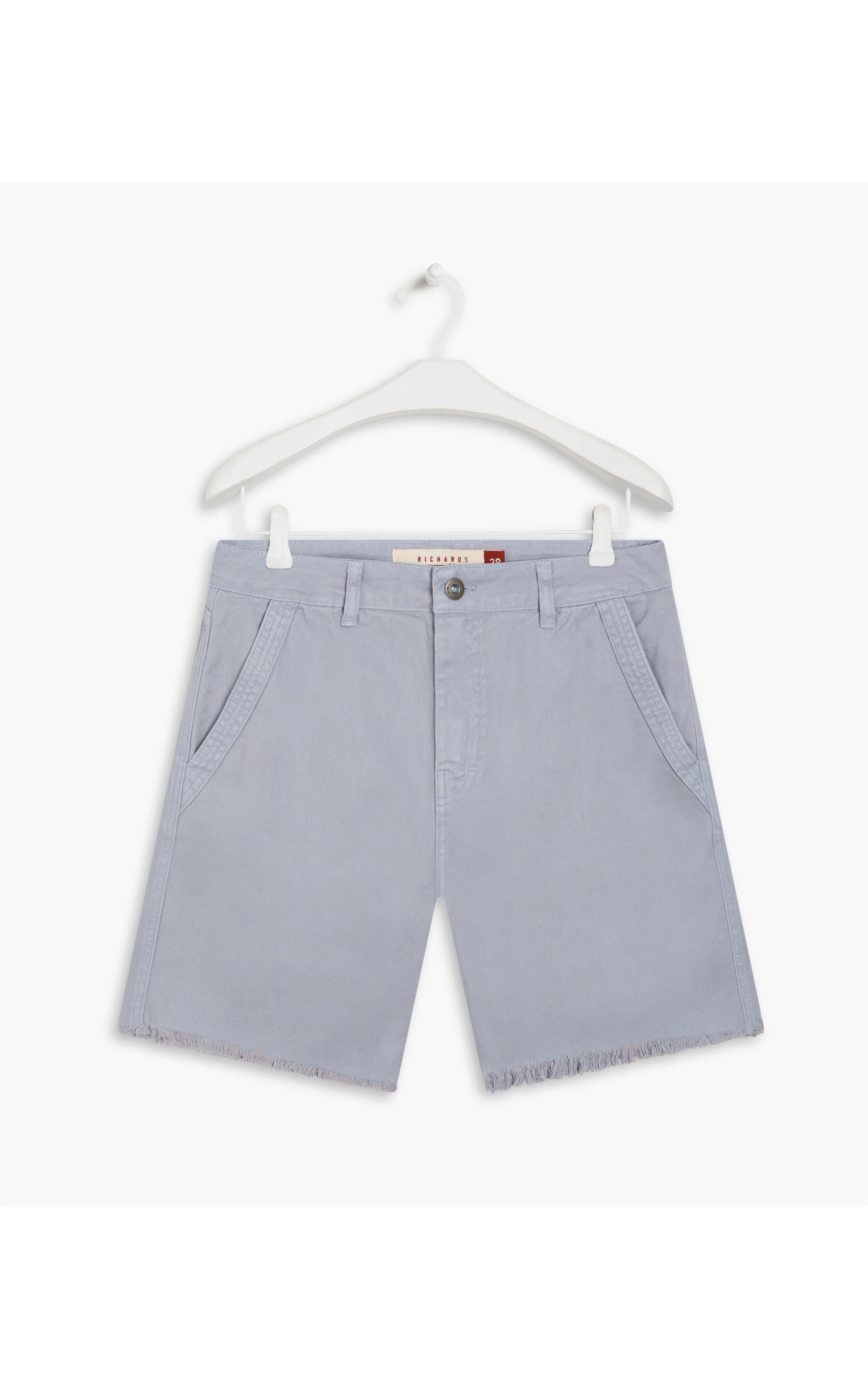Bermuda Bela White Denim Azul Seco