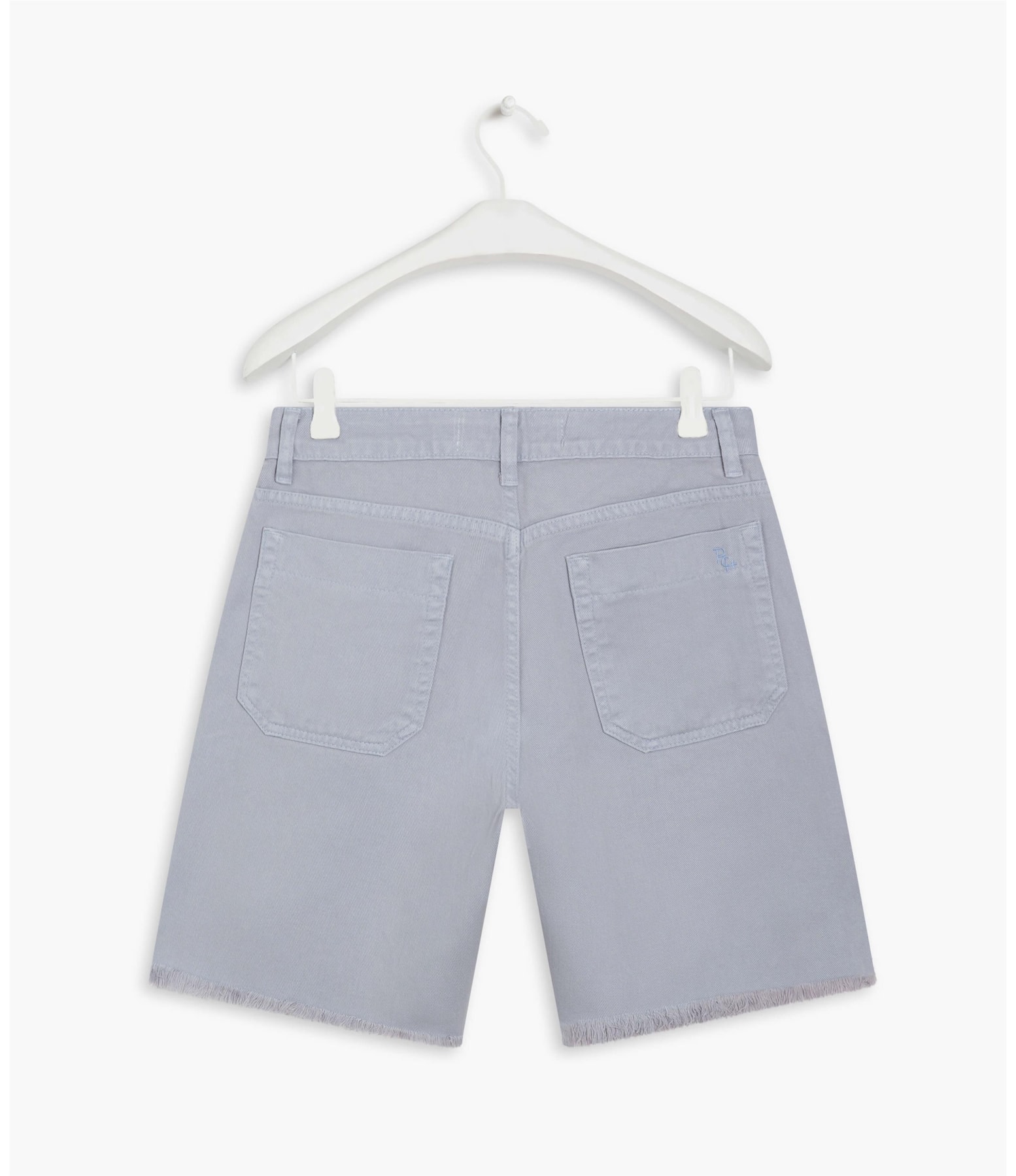Bermuda Bela White Denim Azul Seco