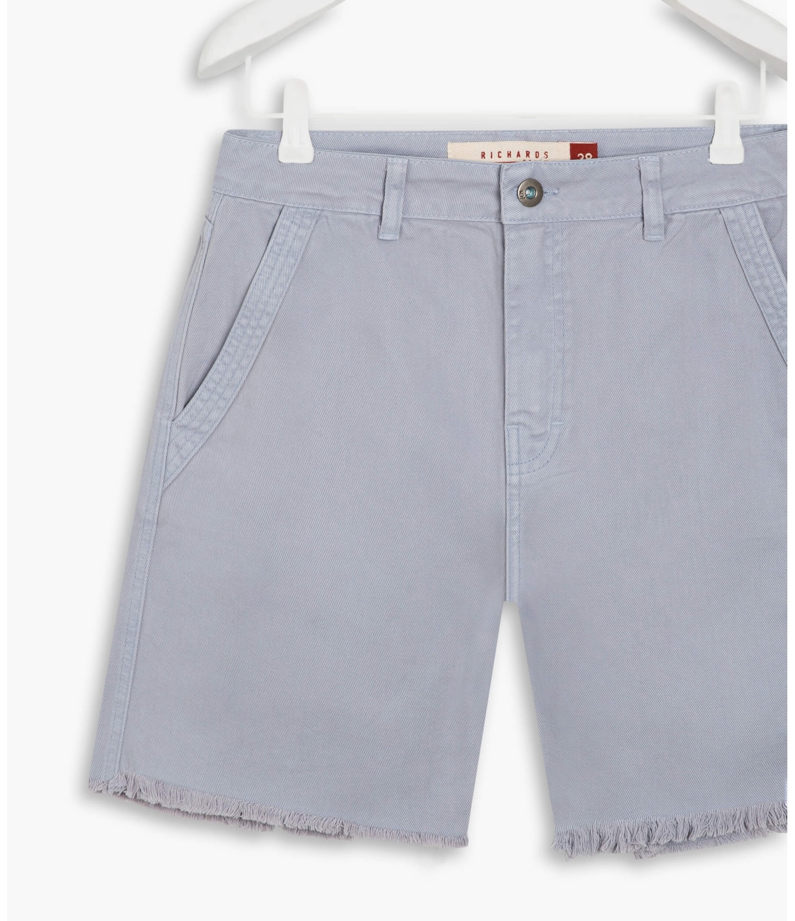 Bermuda Bela White Denim Azul Seco