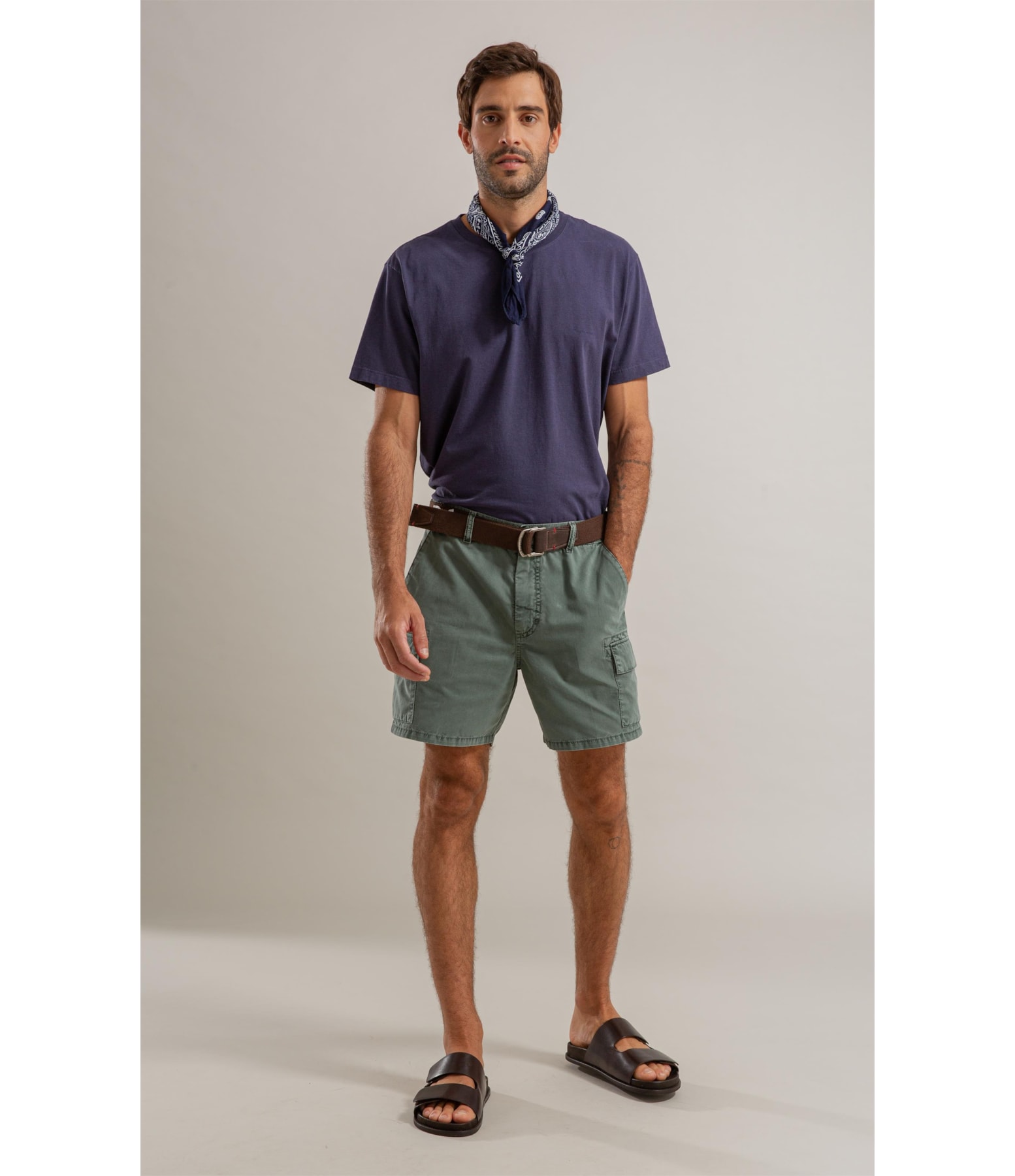 Bermuda Cargo Army Vm Verde Army