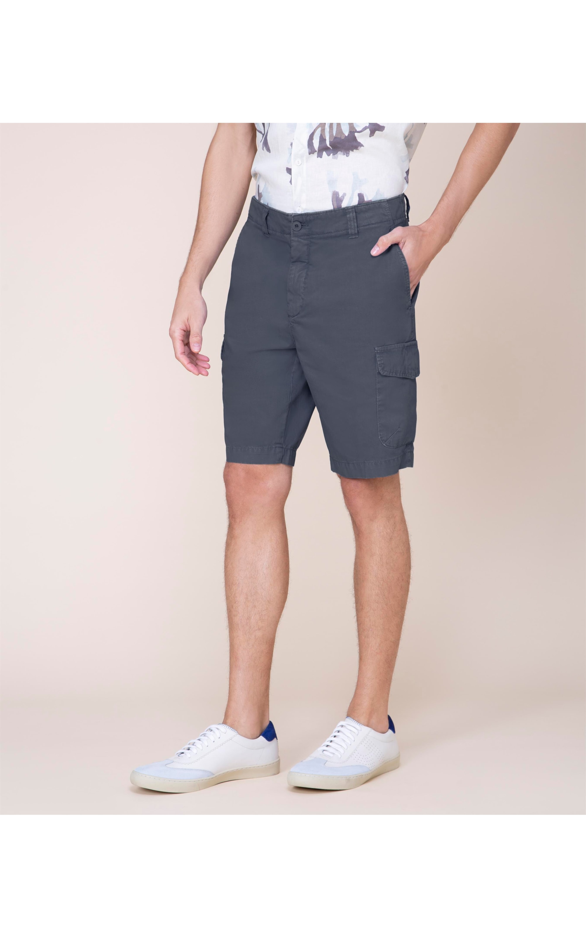 Bermuda Cargo Azul Jeans _ V22