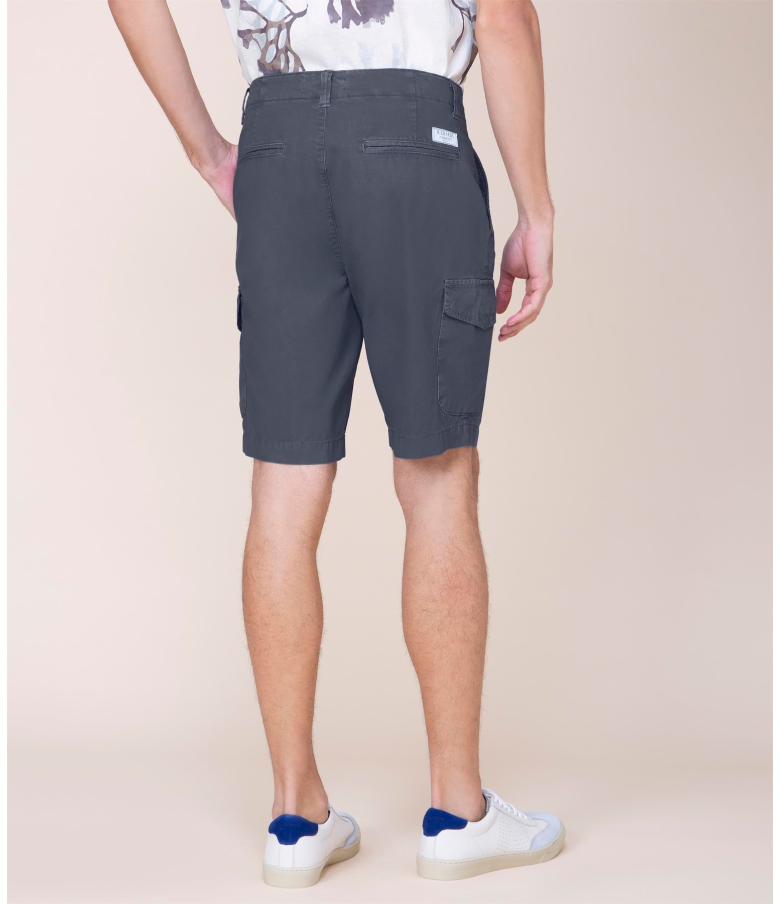 Bermuda Cargo Azul Jeans _ V22