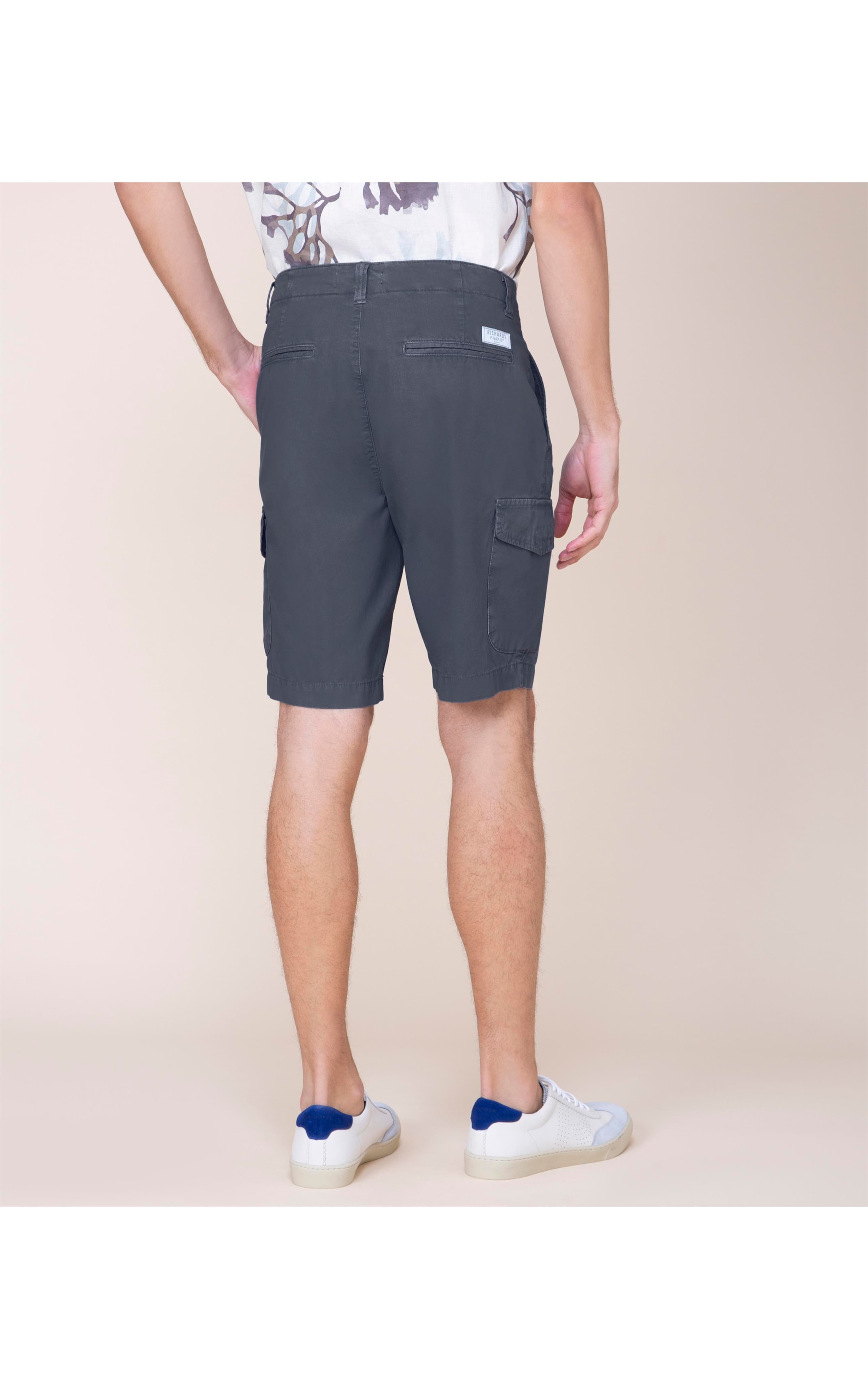 Bermuda Cargo Azul Jeans _ V22