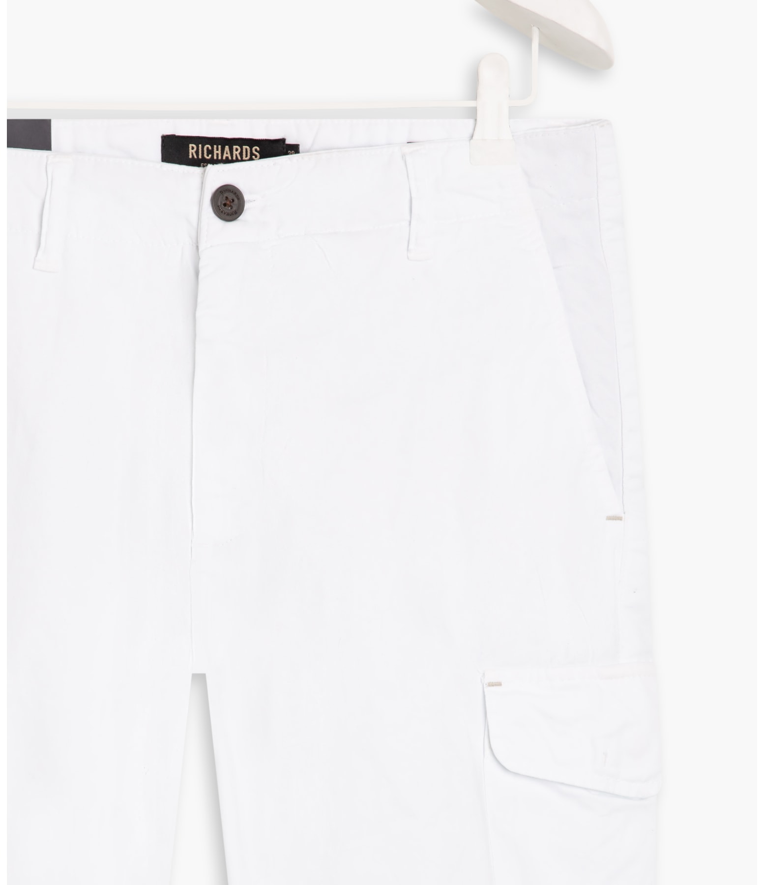 Bermuda Cargo Branco _ V22