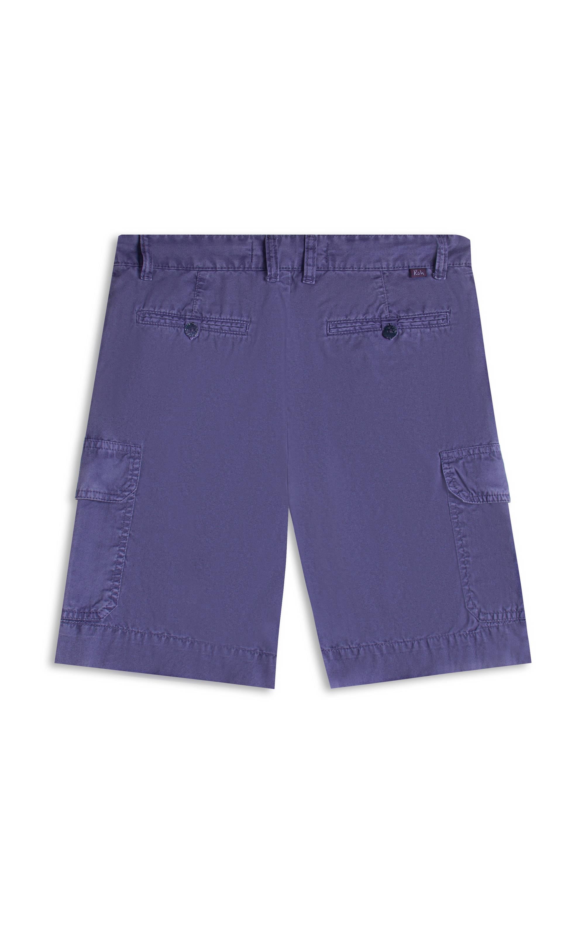 Bermuda Cargo Color Twill Gai  Misty