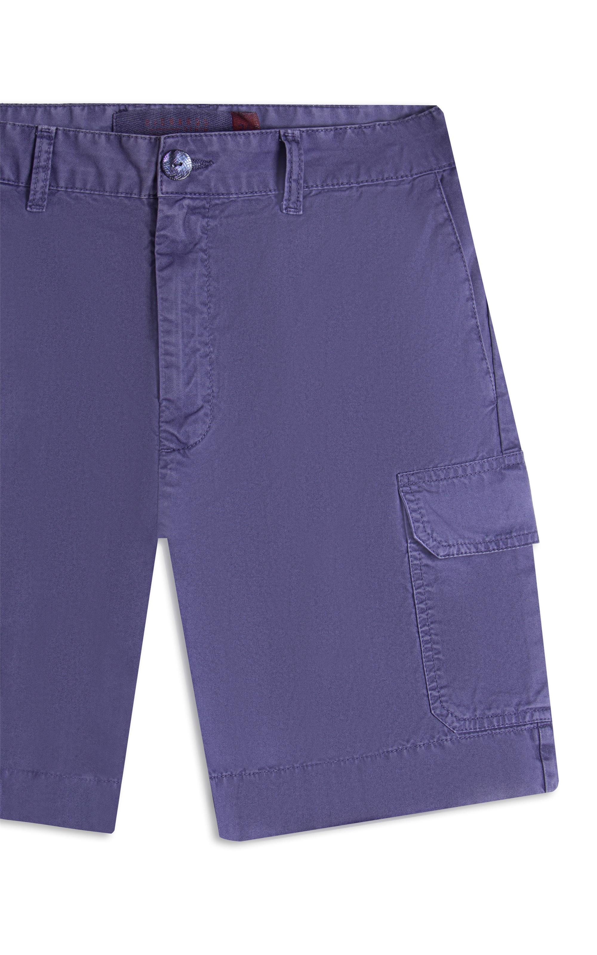 Bermuda Cargo Color Twill Gai  Misty