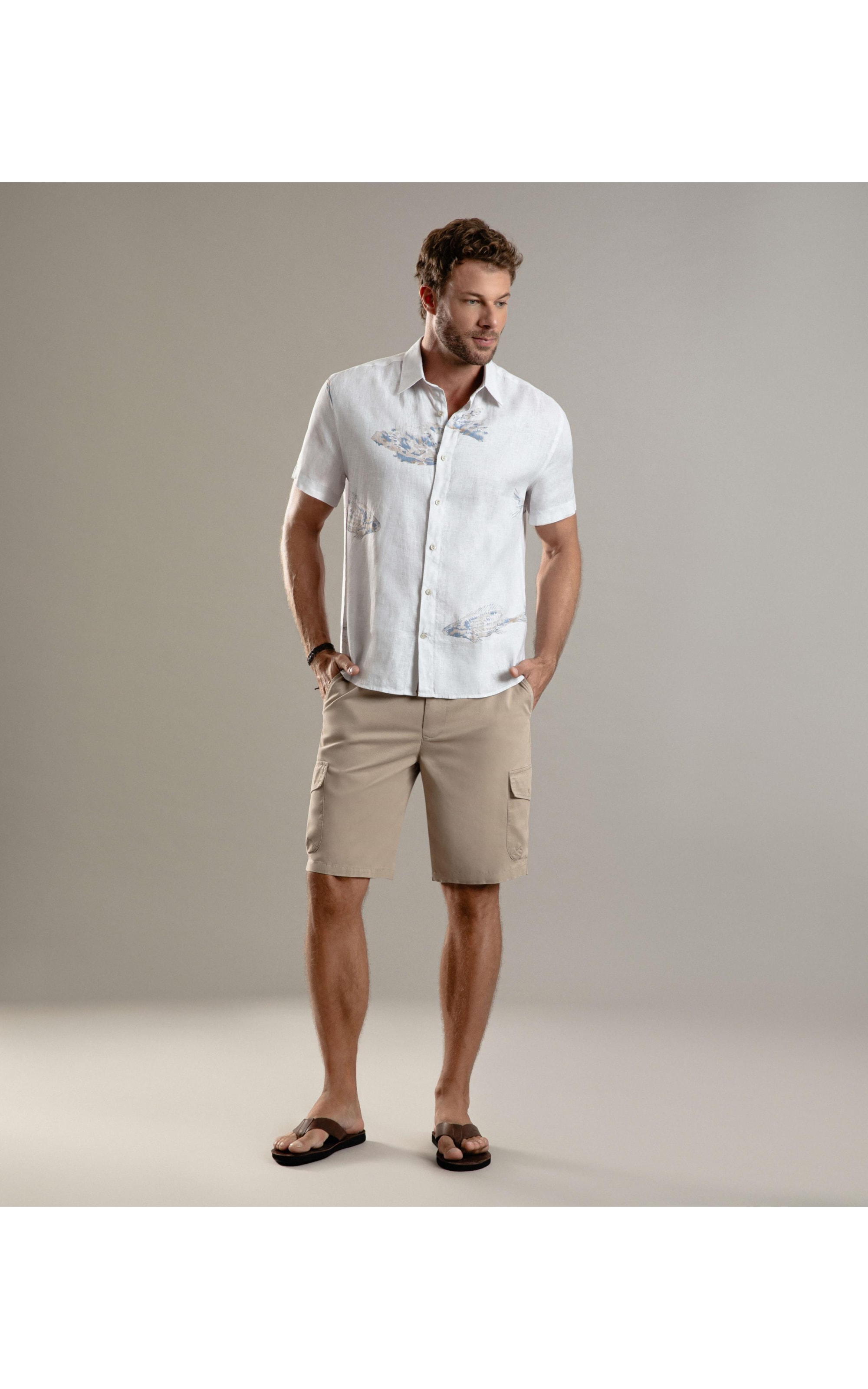 Bermuda Cargo Con Husk