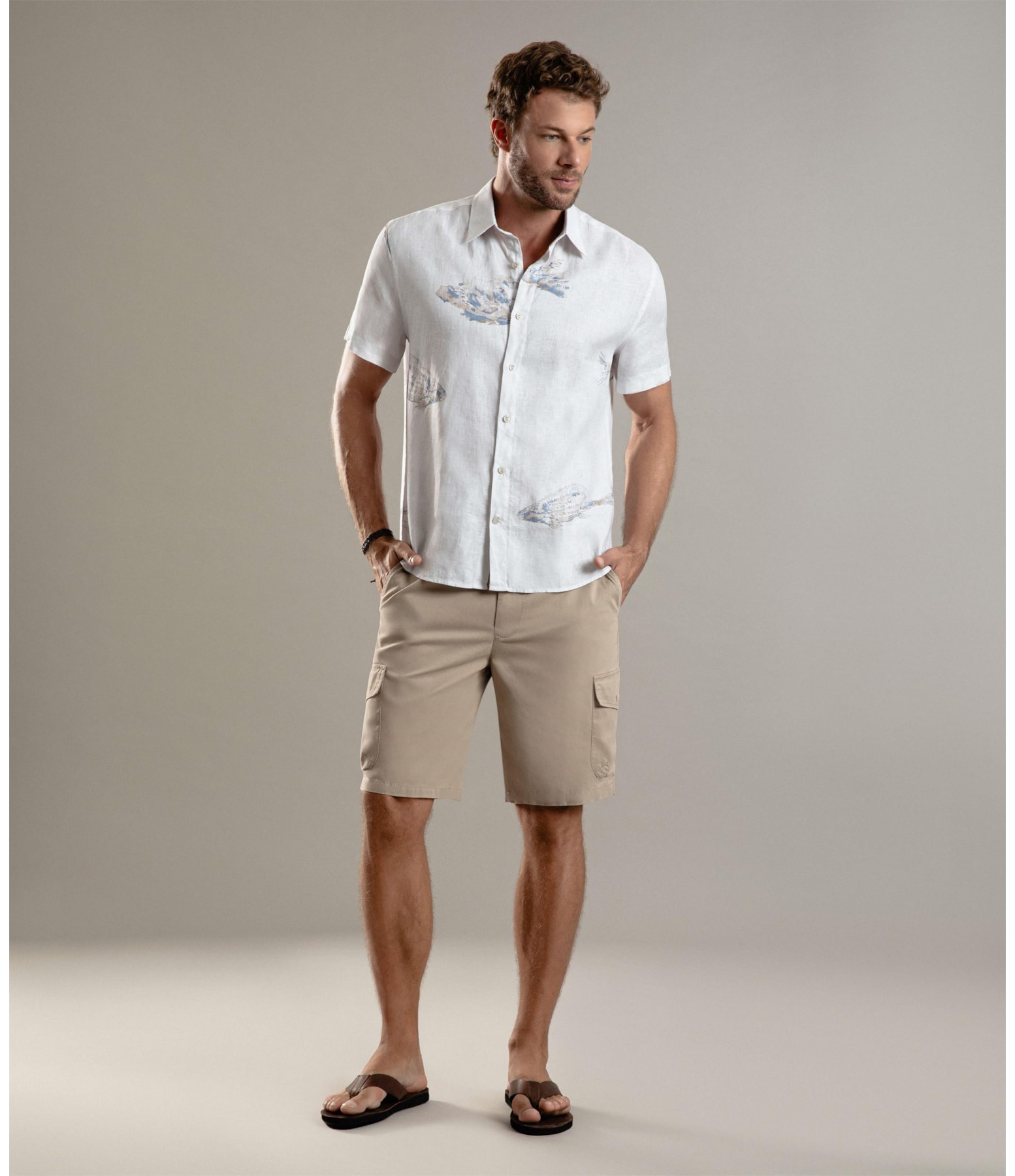Bermuda Cargo Con Husk
