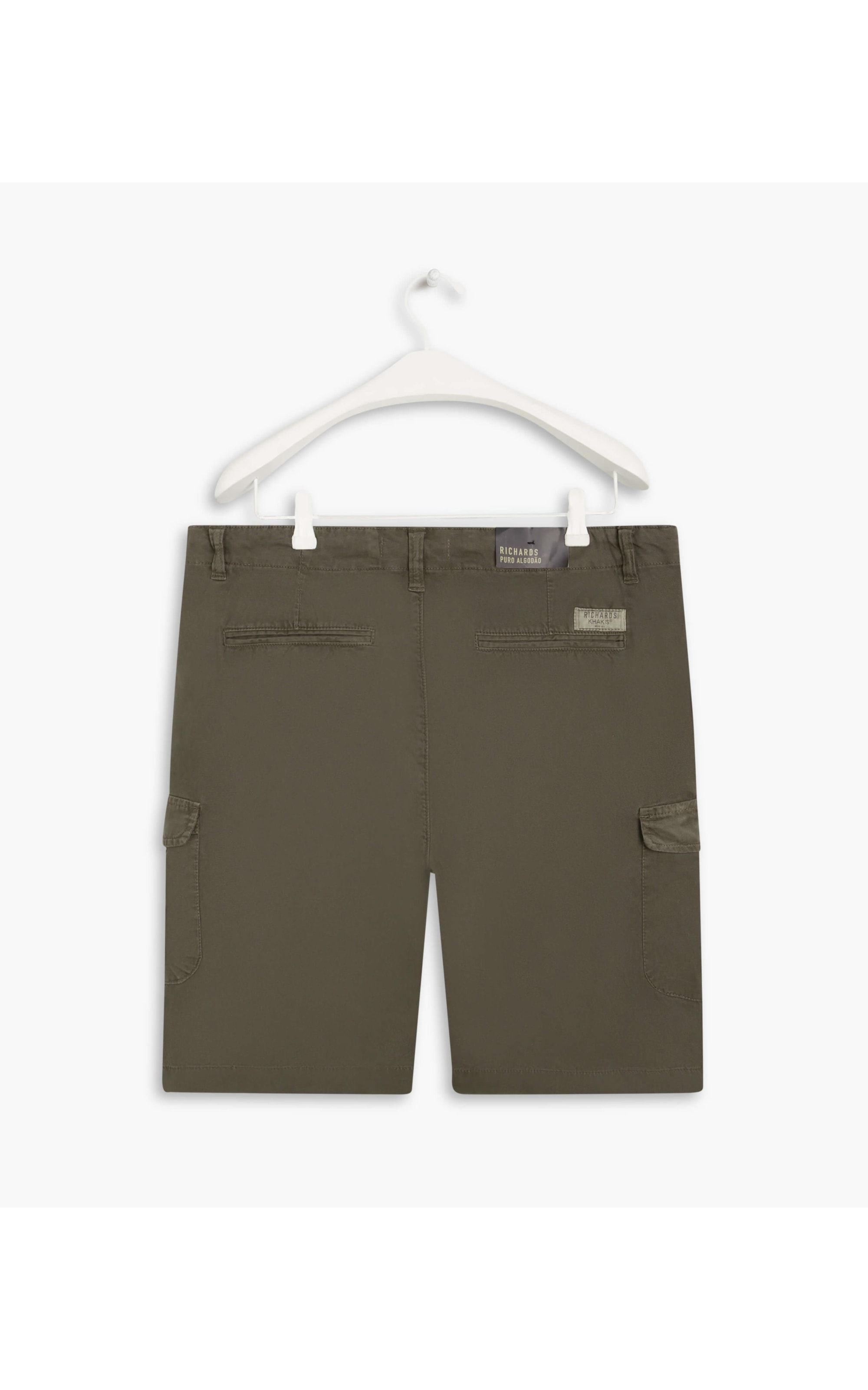 Bermuda Cargo Con Verde Army