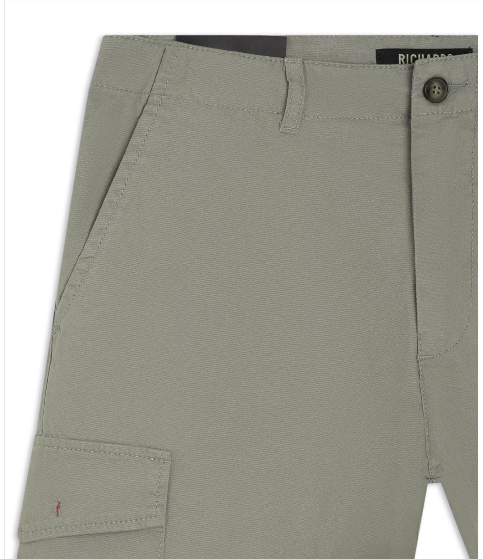 Bermuda Cargo Con Verde Escuro