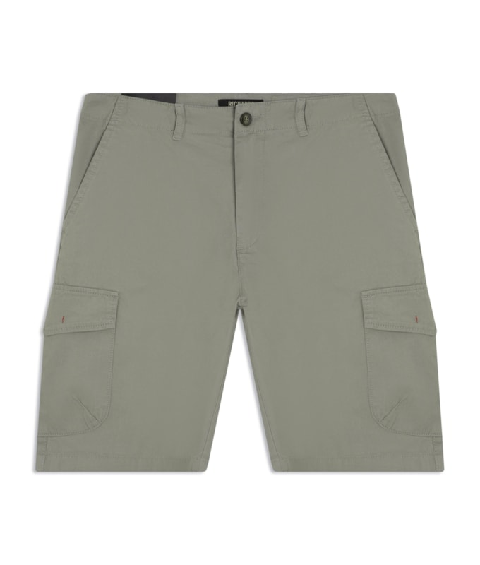 Bermuda Cargo Con Verde Escuro