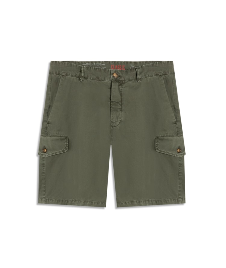 Bermuda Cargo Lapela Vm Classic Floresta