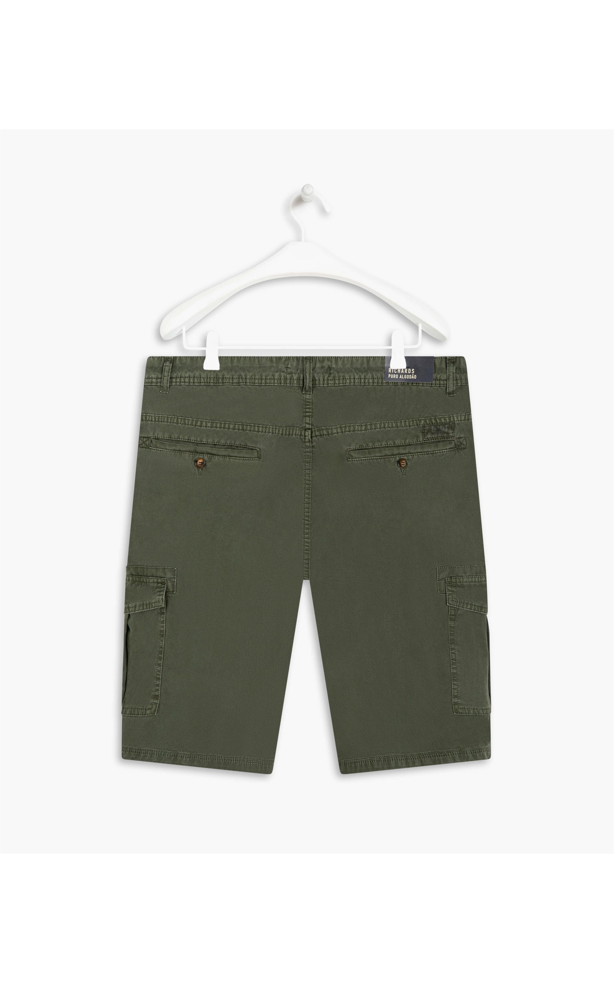 Bermuda Cargo Manhattan Verde Escuro