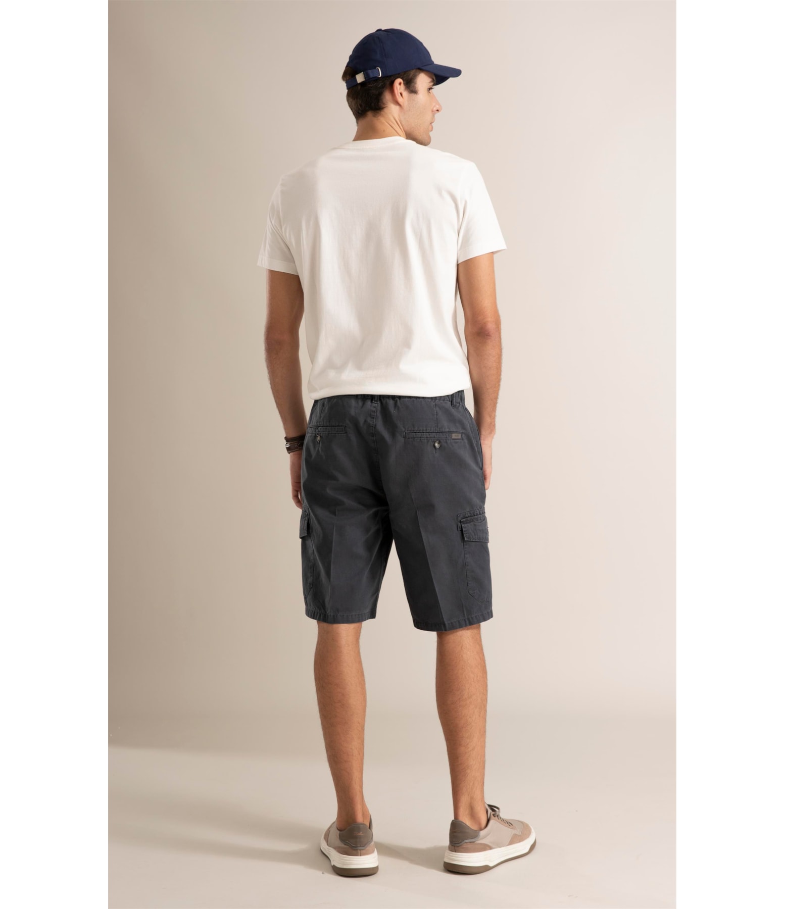 Bermuda Cargo Relax Blue Grey