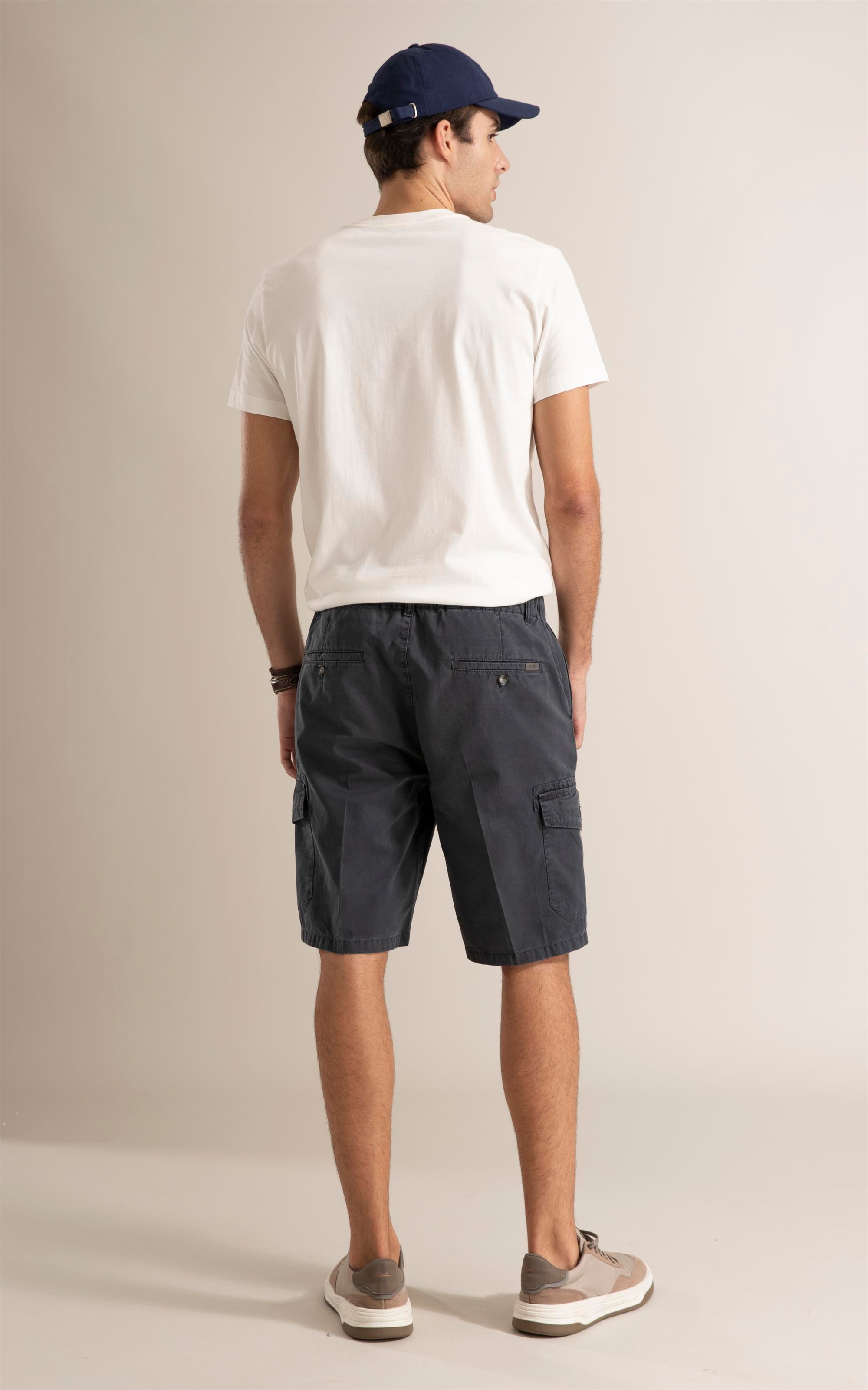 Bermuda Cargo Relax Blue Grey
