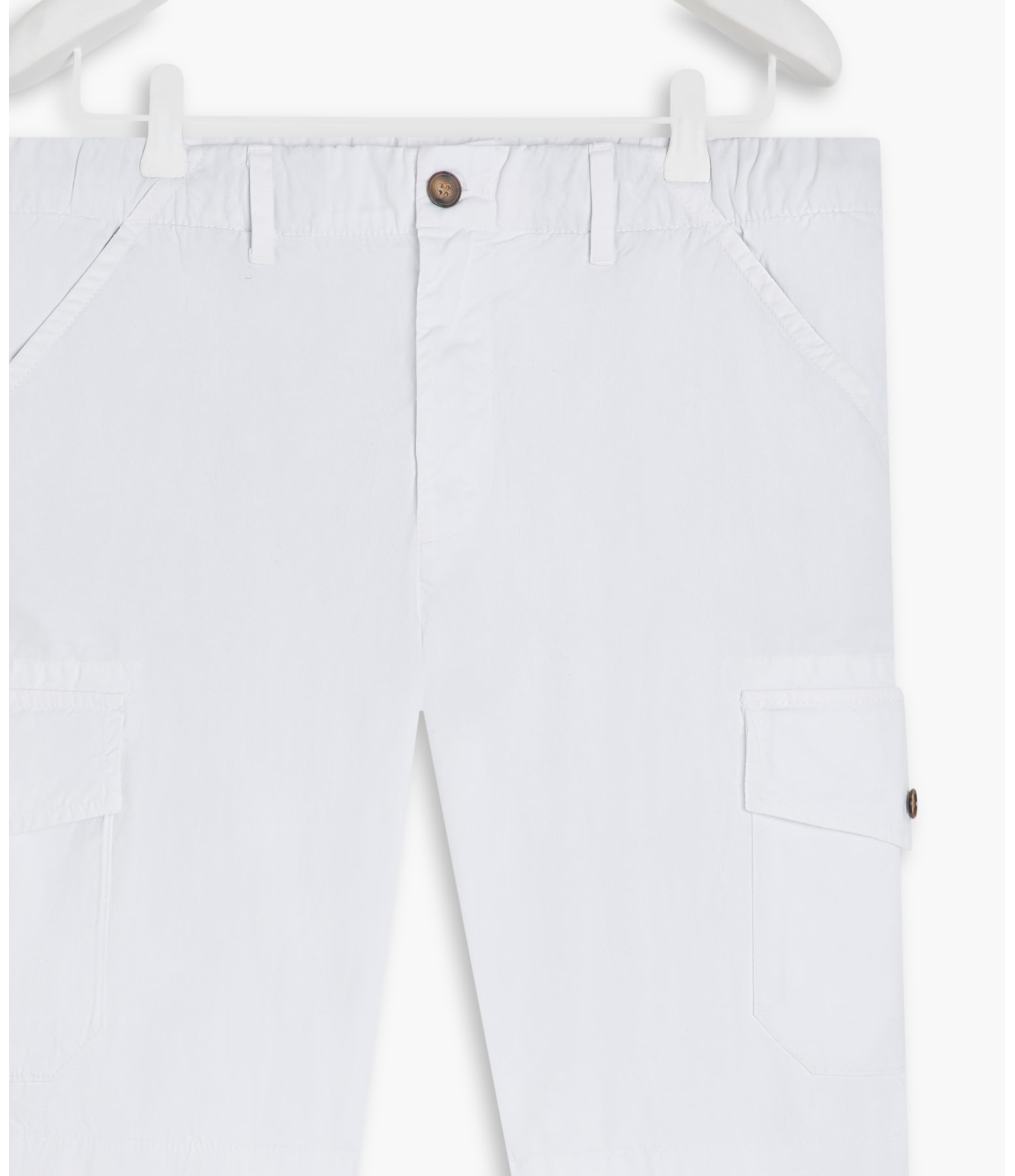Bermuda Cargo Relax Con Branco