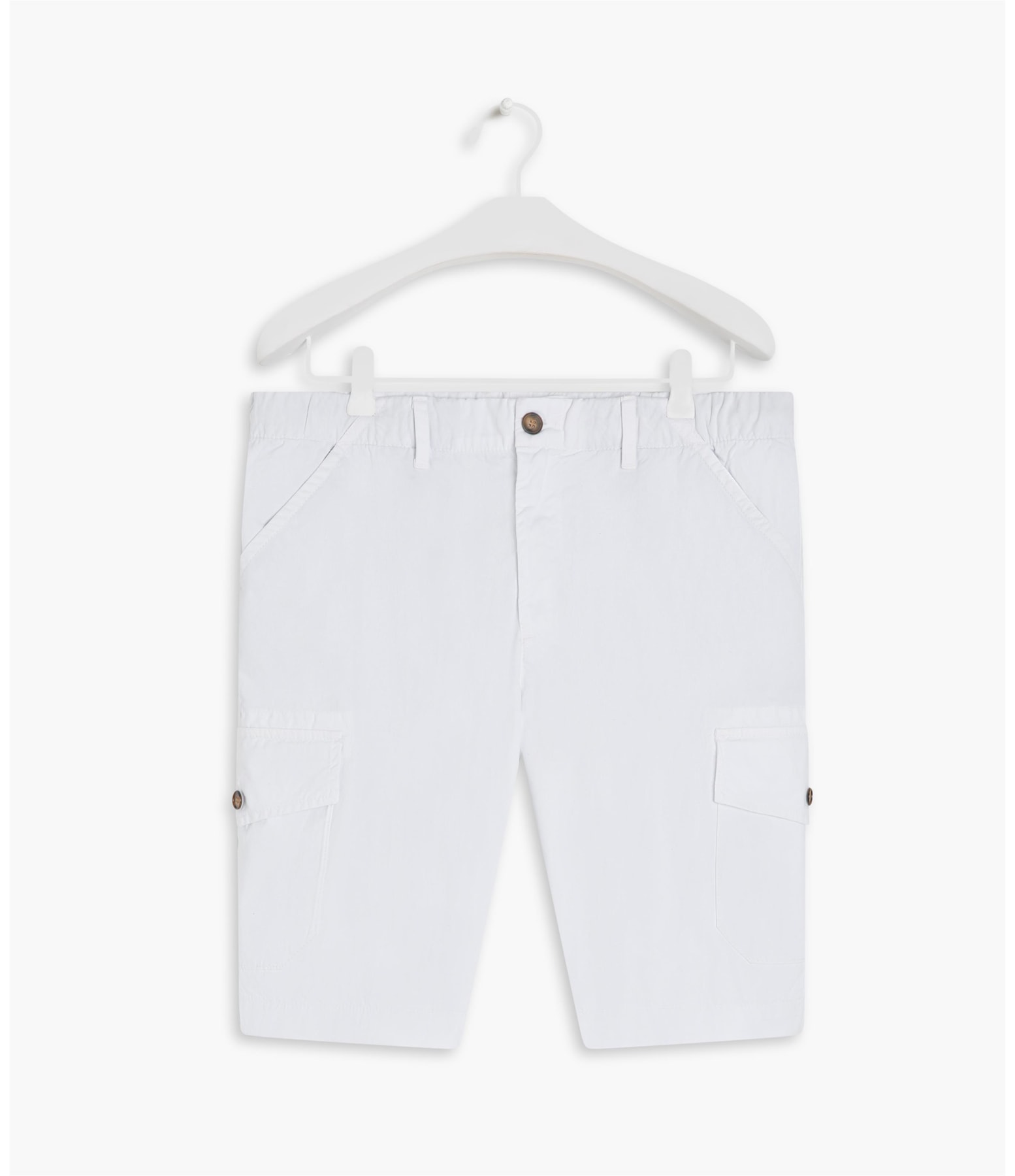 Bermuda Cargo Relax Con Branco