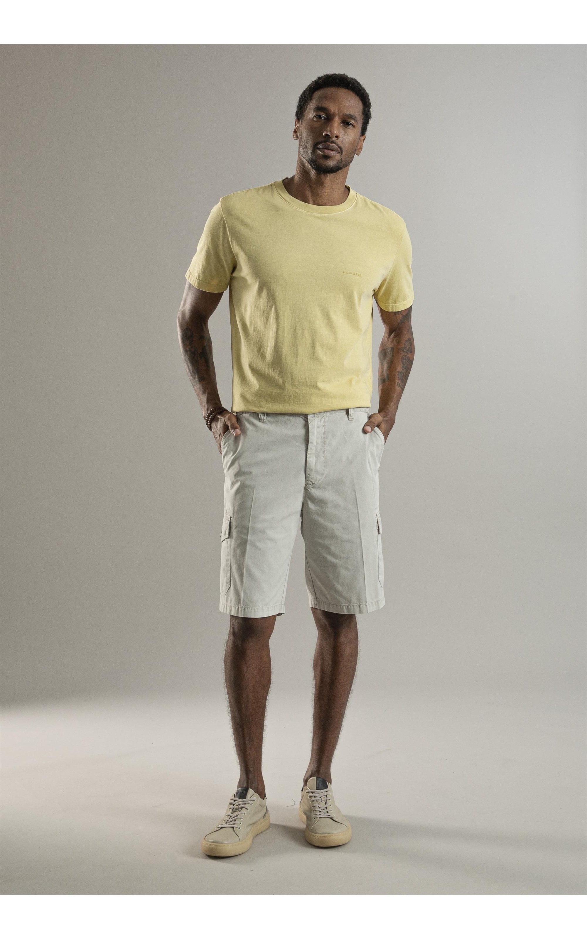 Bermuda Cargo Relax Gelo