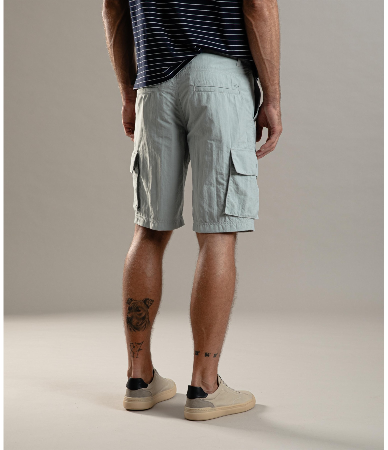 Bermuda Cargo Wal New Cinza Claro
