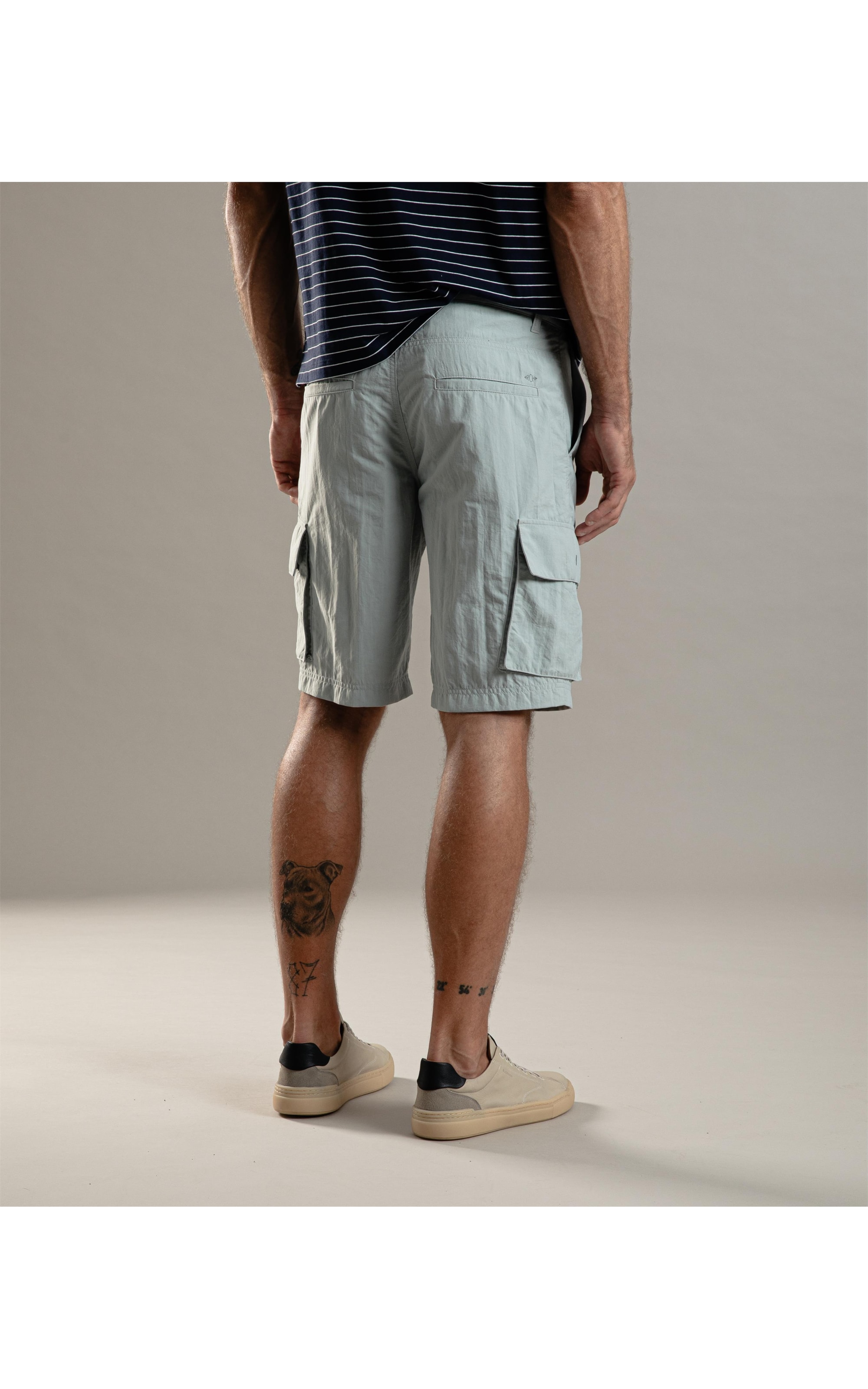 Bermuda Cargo Wal New Cinza Claro