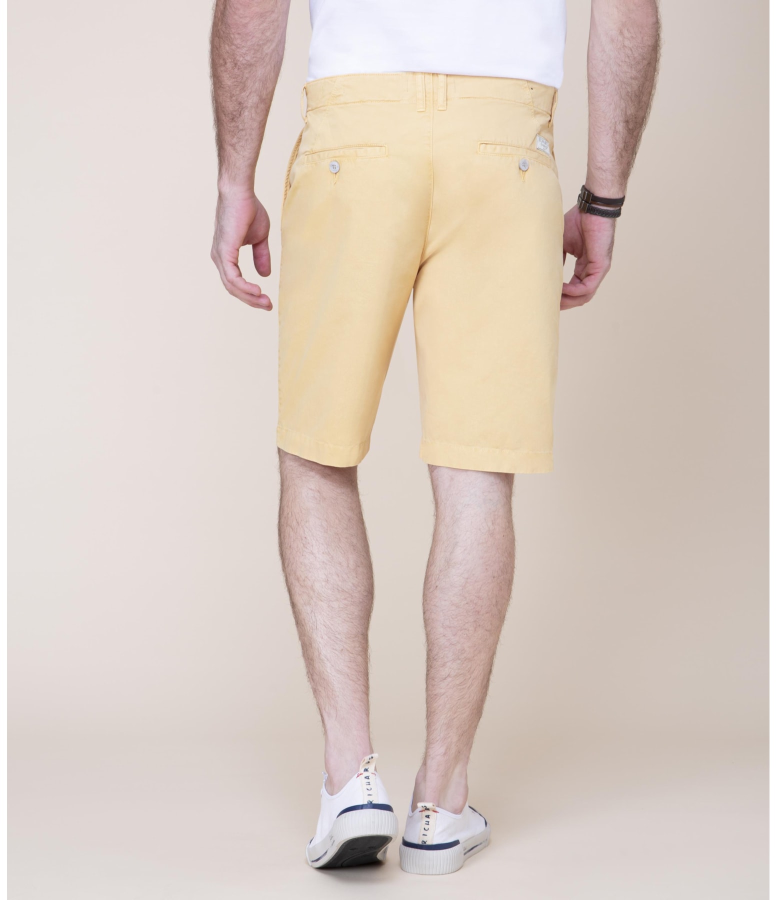 Bermuda Chino Amarelo Claro _V22