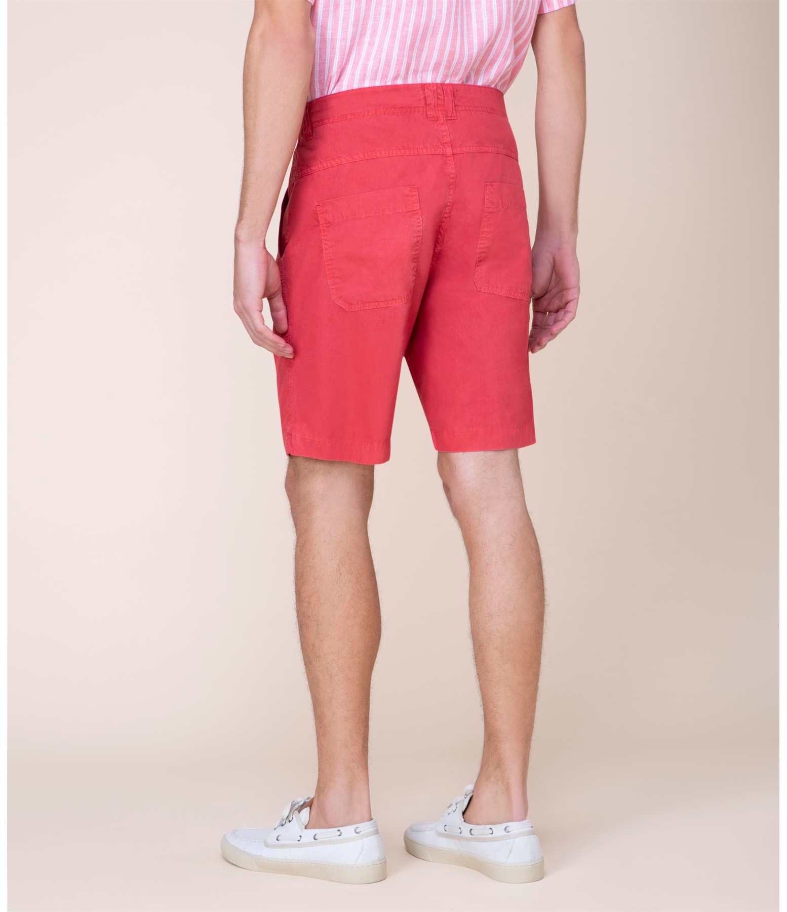 Bermuda Chino Angra (Moore) Vermelho