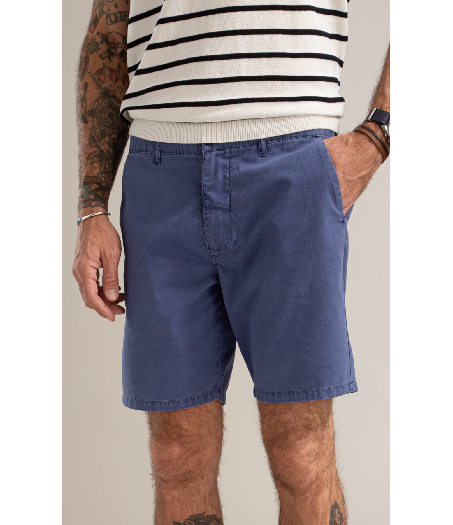 Bermuda Chino Bolt Hortencia
