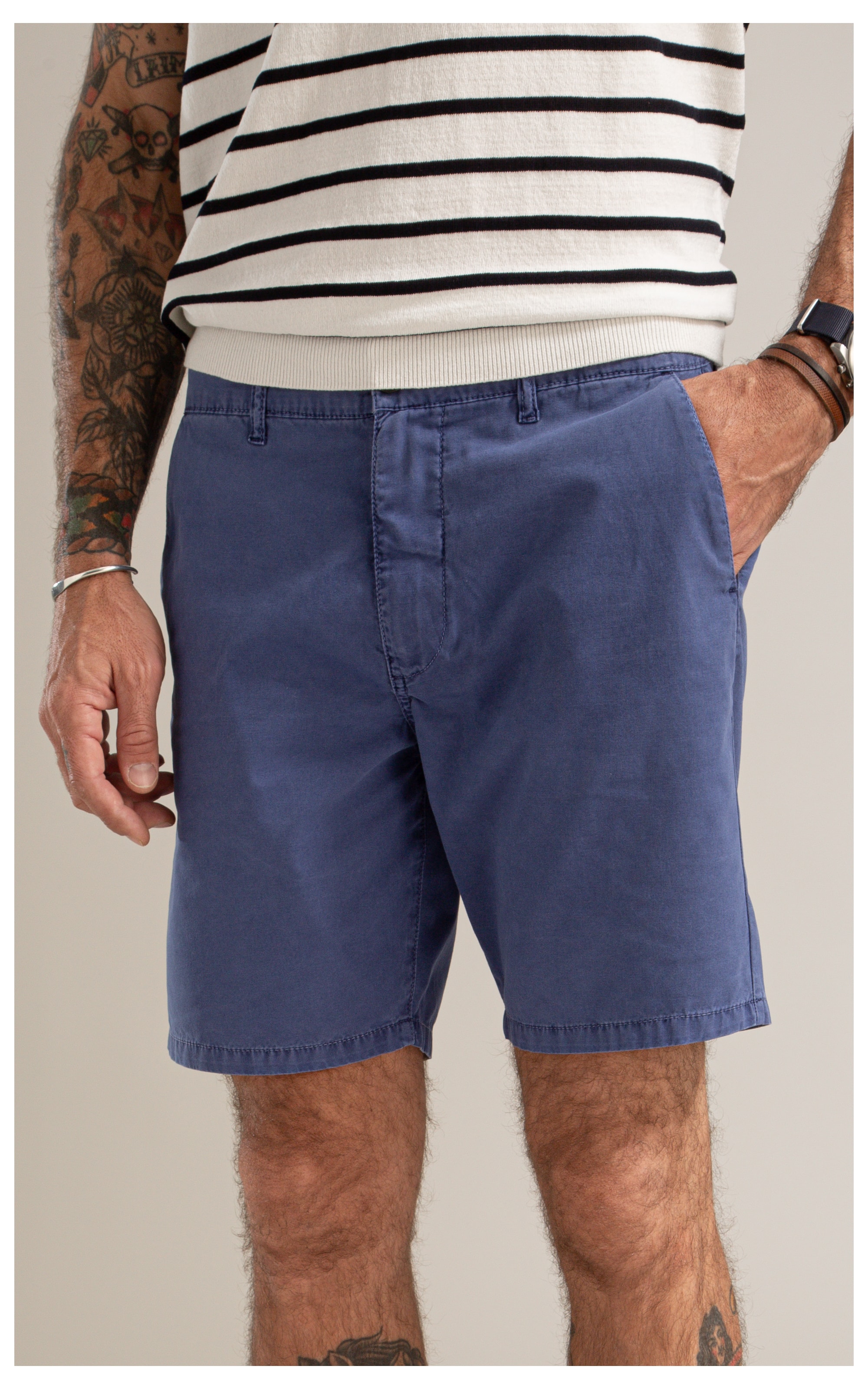 Bermuda Chino Bolt Hortencia