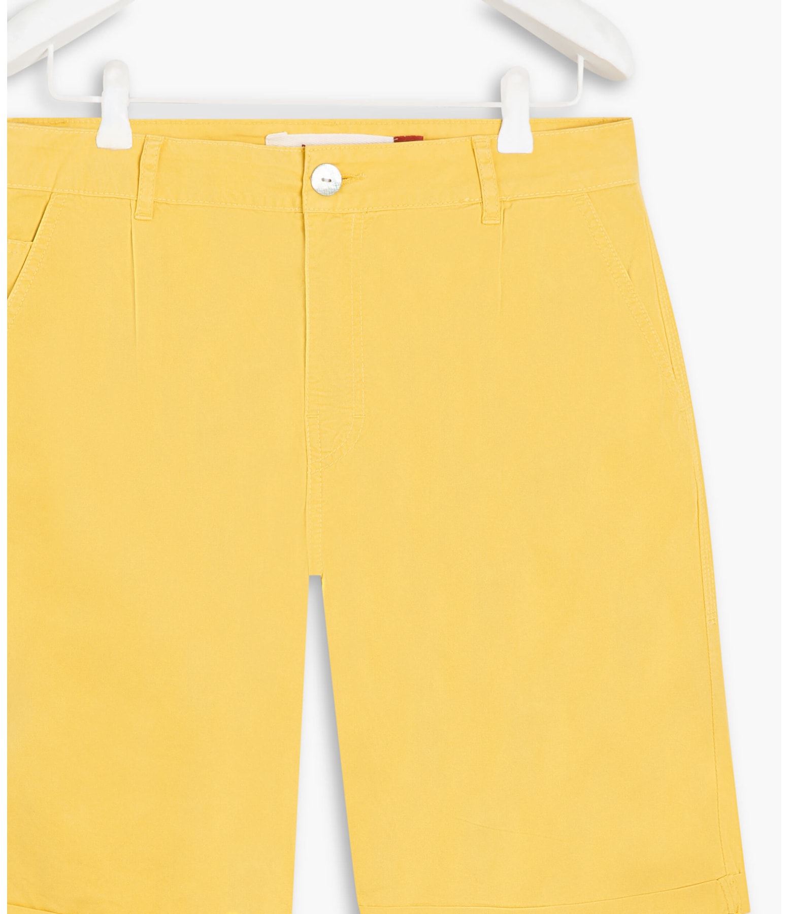 Bermuda Chino Color Twill Amarelo