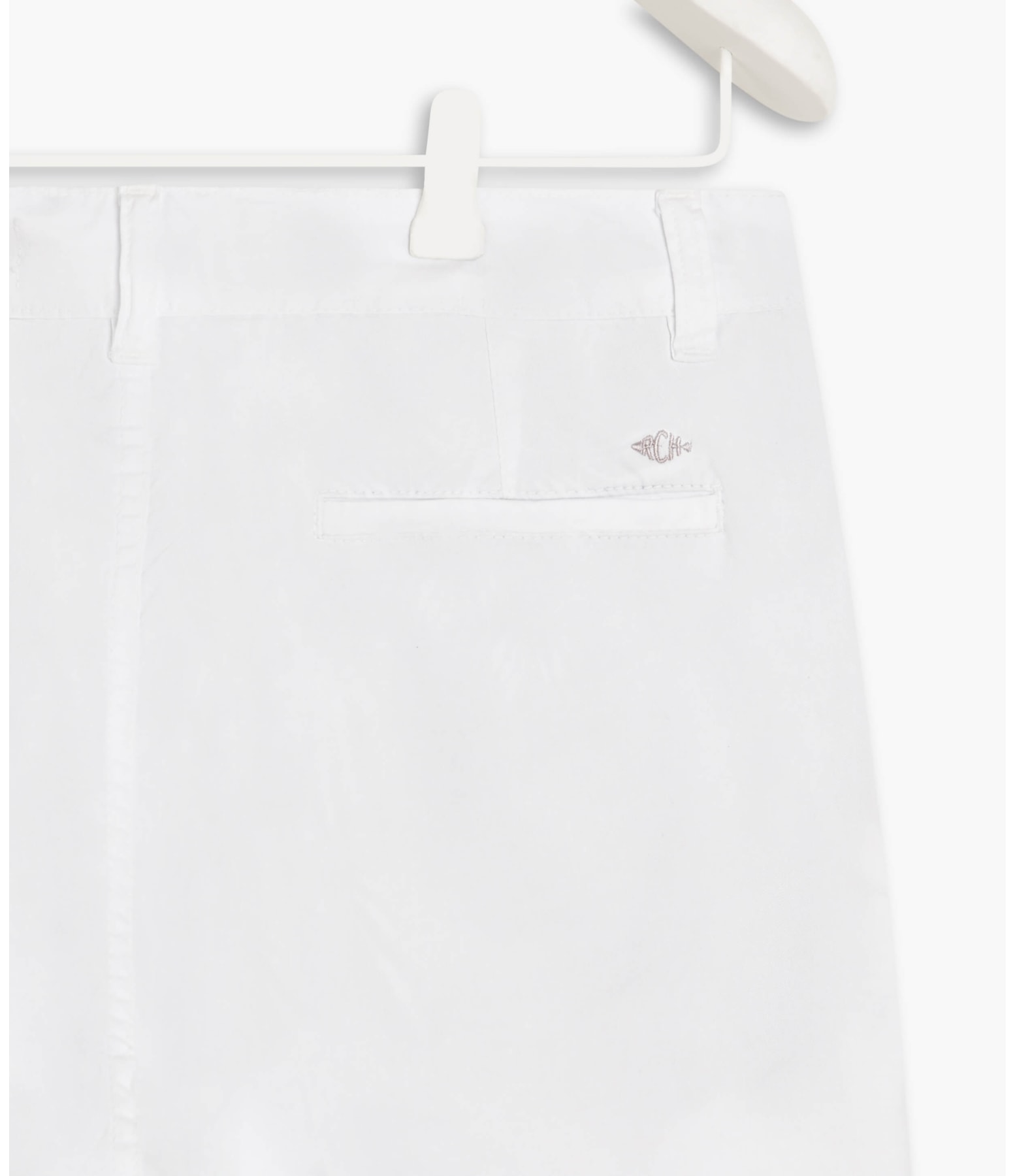Bermuda Chino Color Twill Branco