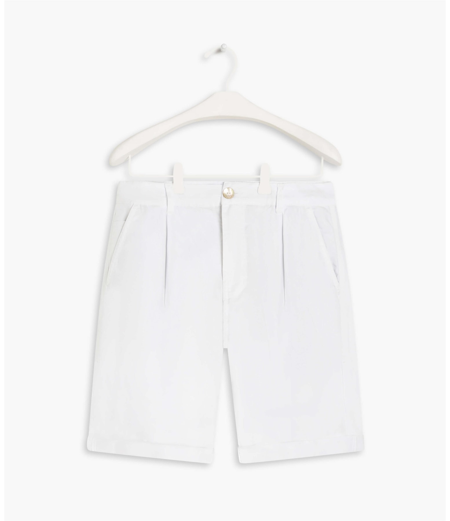 Bermuda Chino Color Twill Branco