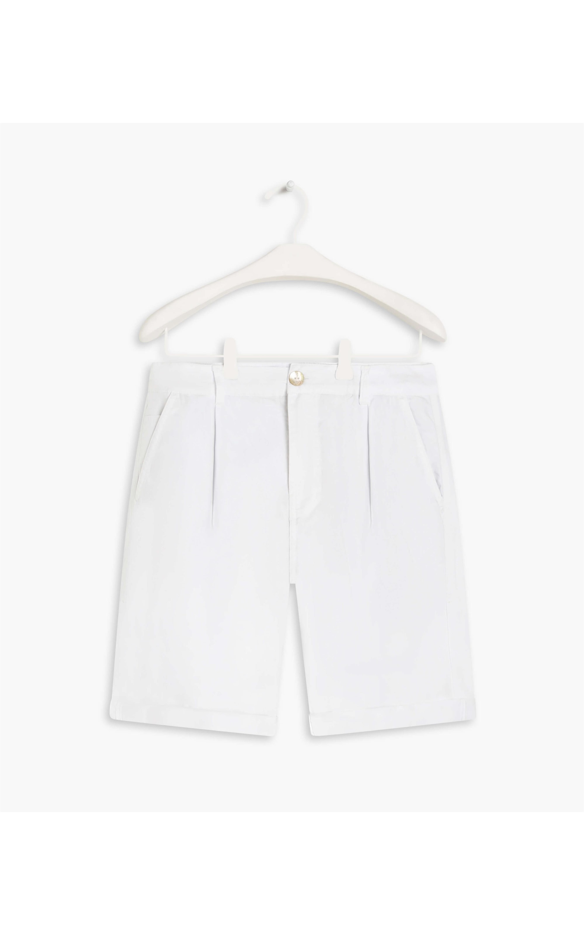Bermuda Chino Color Twill Branco