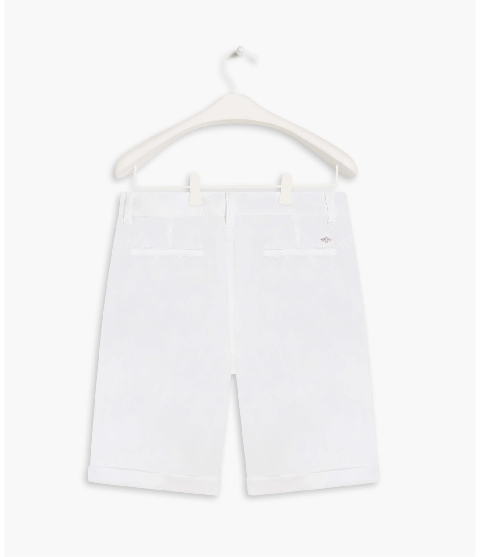 Bermuda Chino Color Twill Branco