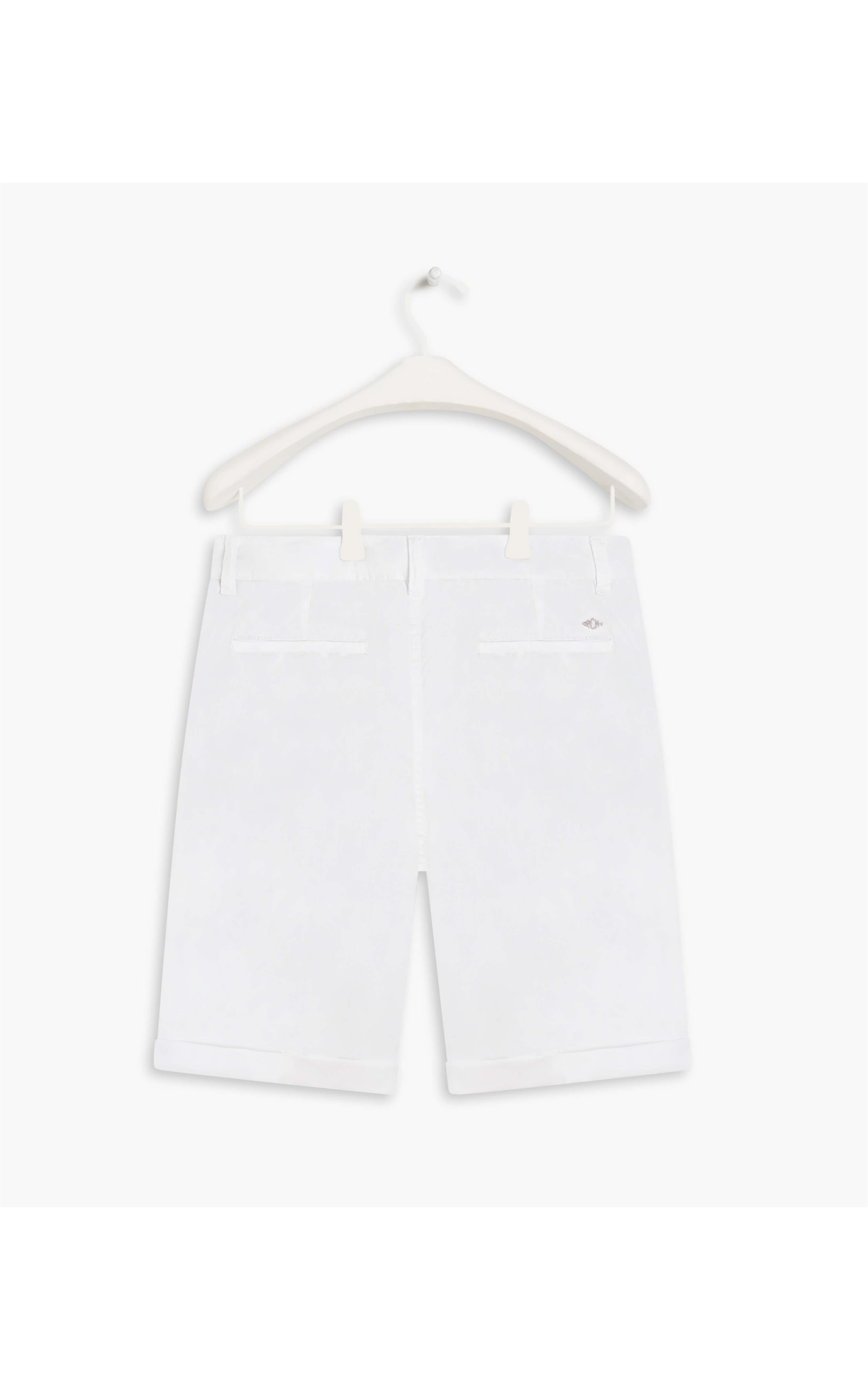 Bermuda Chino Color Twill Branco