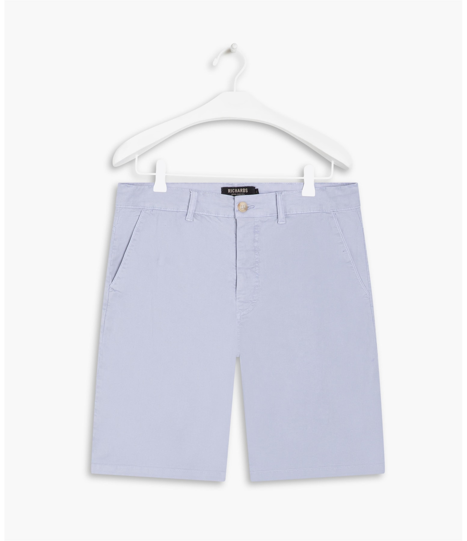 Bermuda Chino Color Twill Power Azul Claro