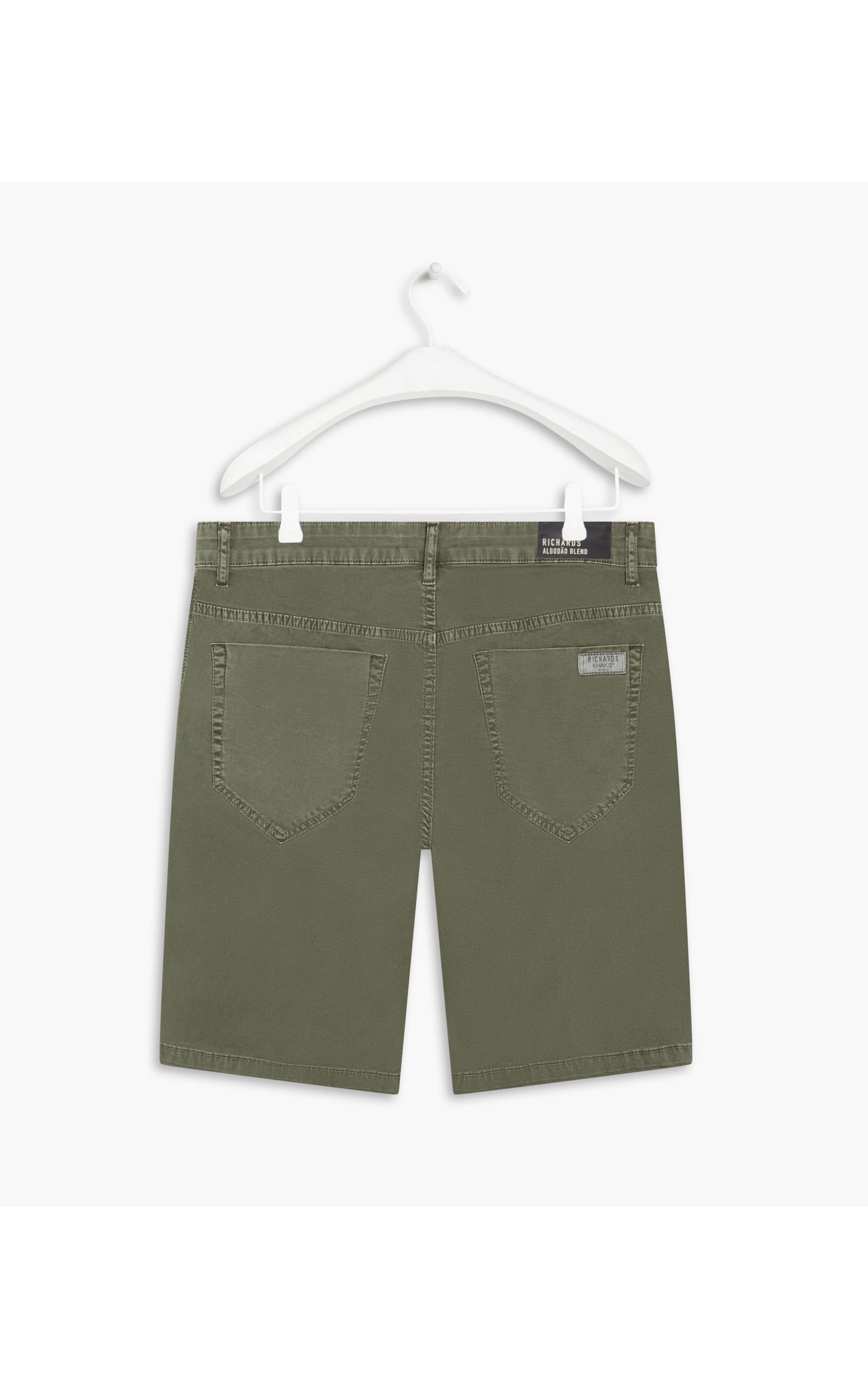 Bermuda Chino Color Twill Power Verde Escuro