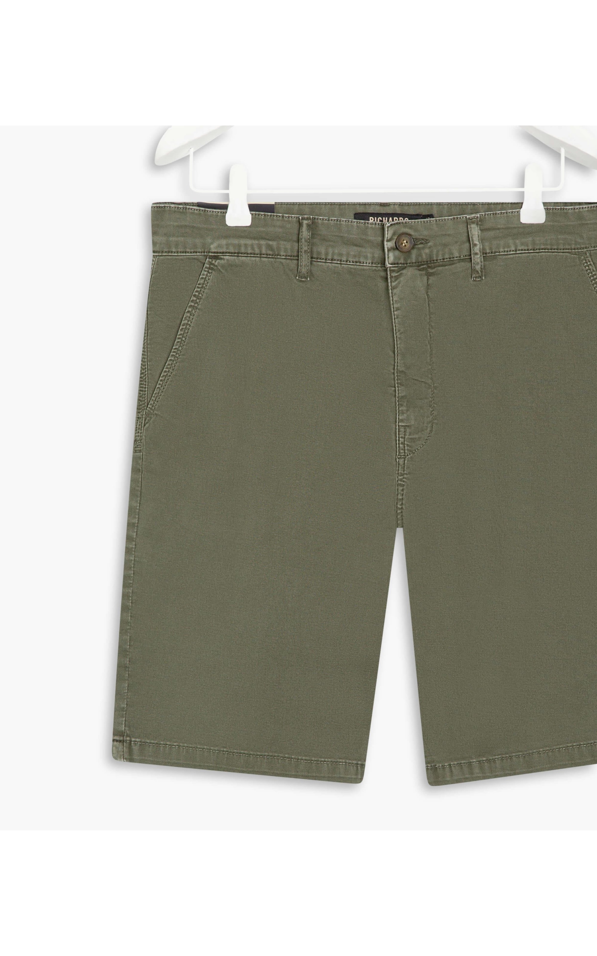 Bermuda Chino Color Twill Power Verde Escuro