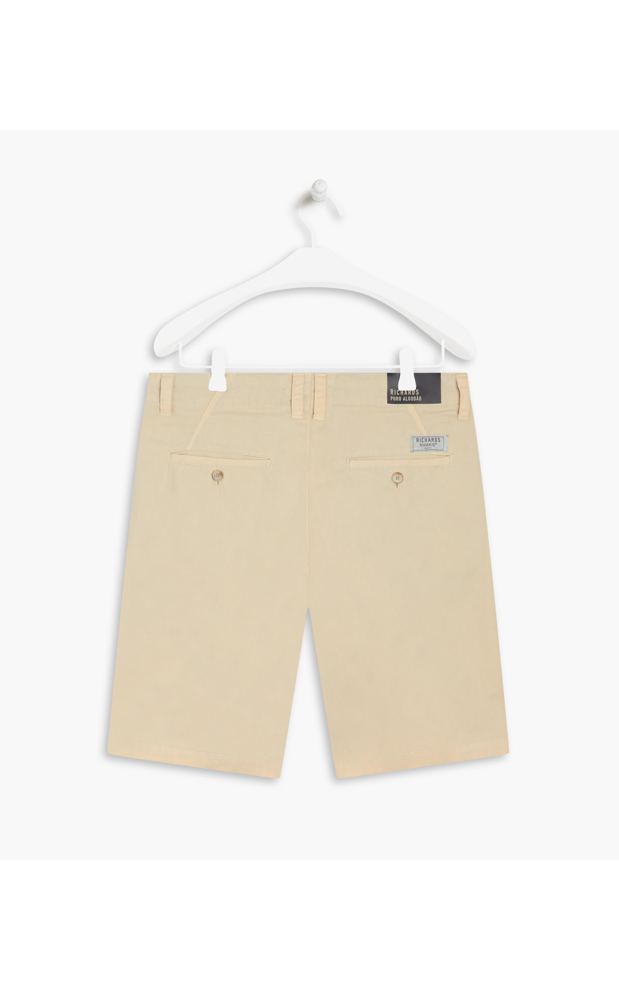 Bermuda Chino Con Amarelo Claro