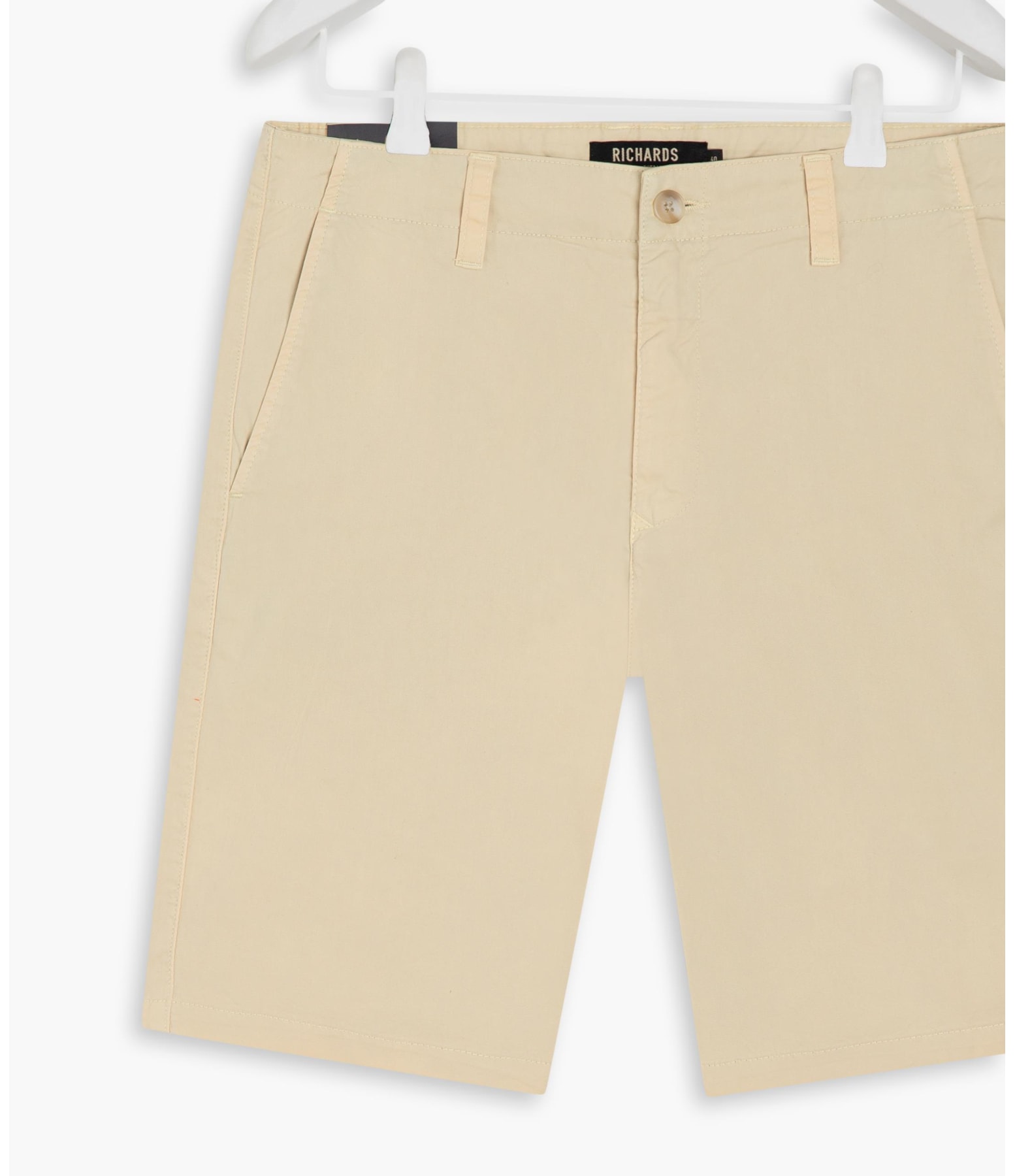 Bermuda Chino Con Amarelo Claro