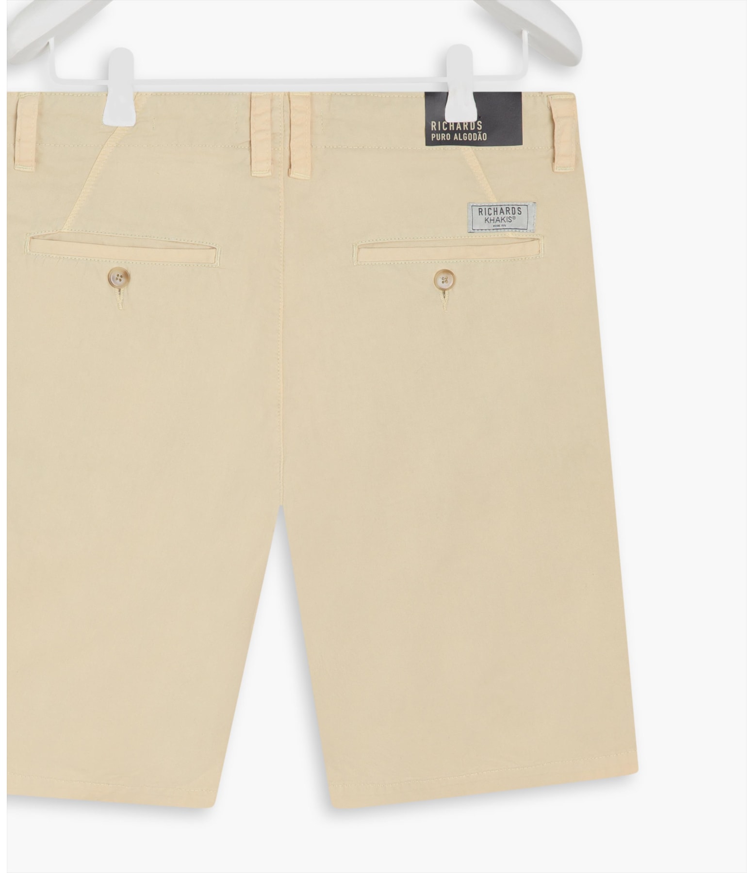 Bermuda Chino Con Amarelo Claro