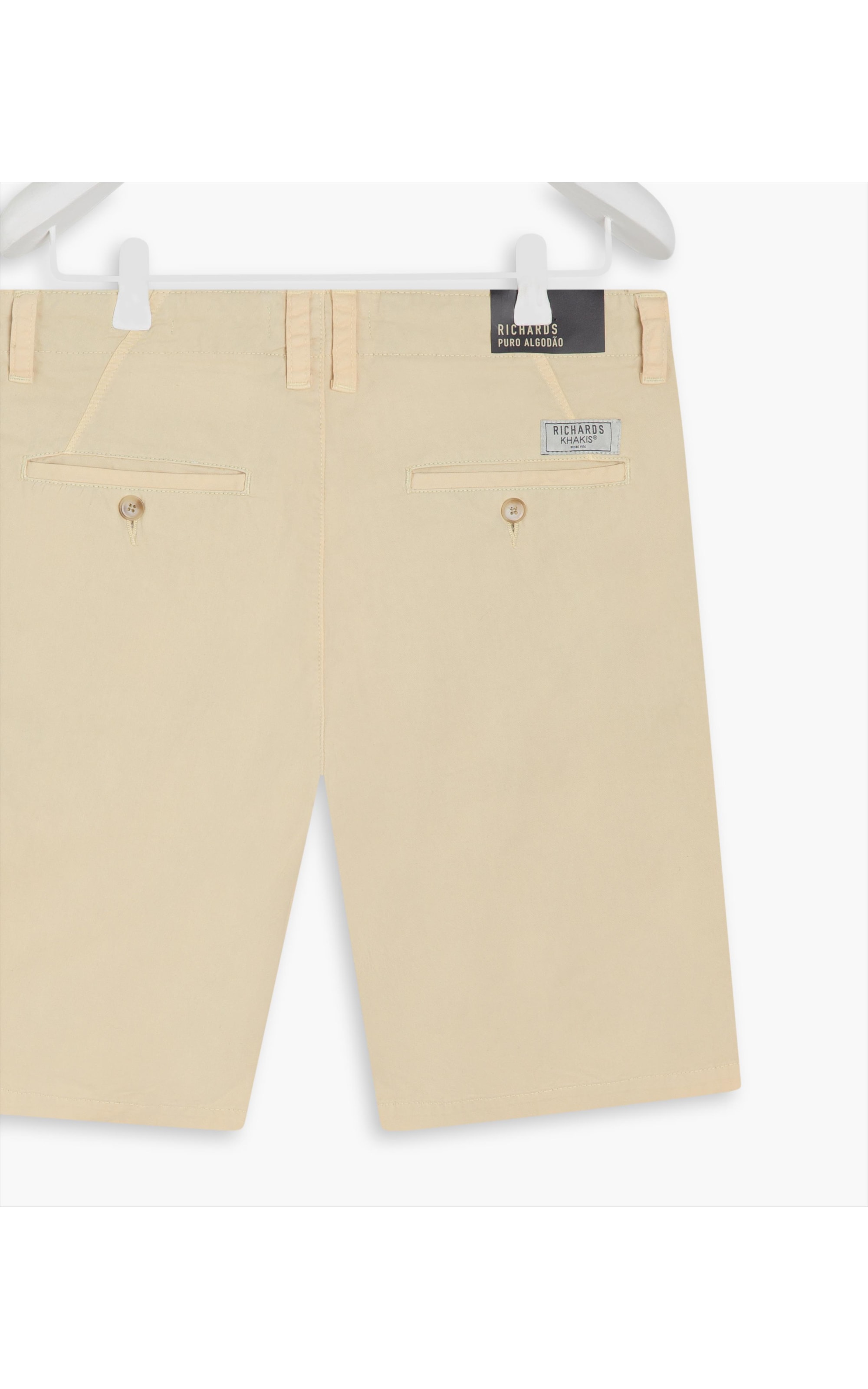 Bermuda Chino Con Amarelo Claro