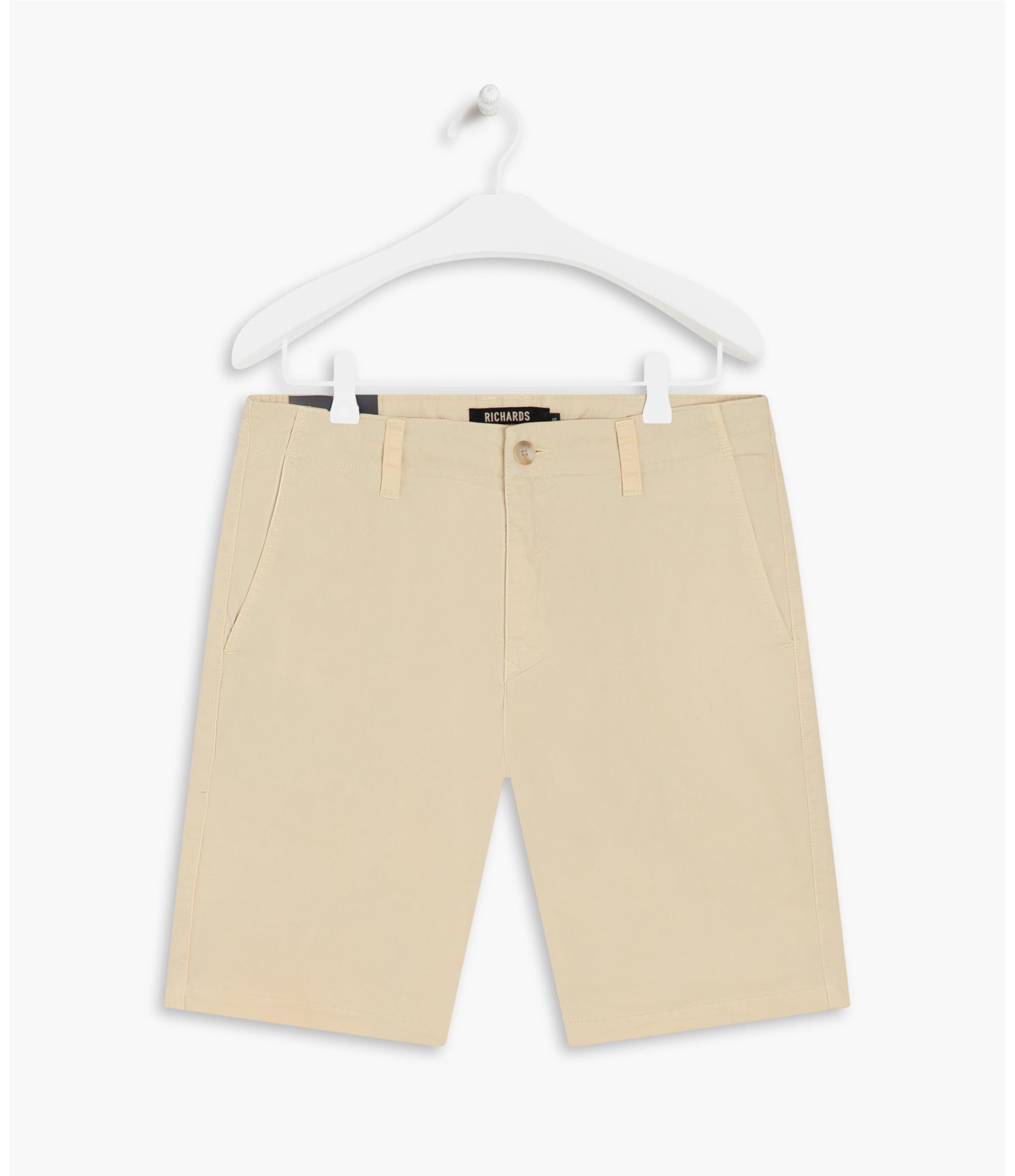 Bermuda Chino Con Amarelo Claro