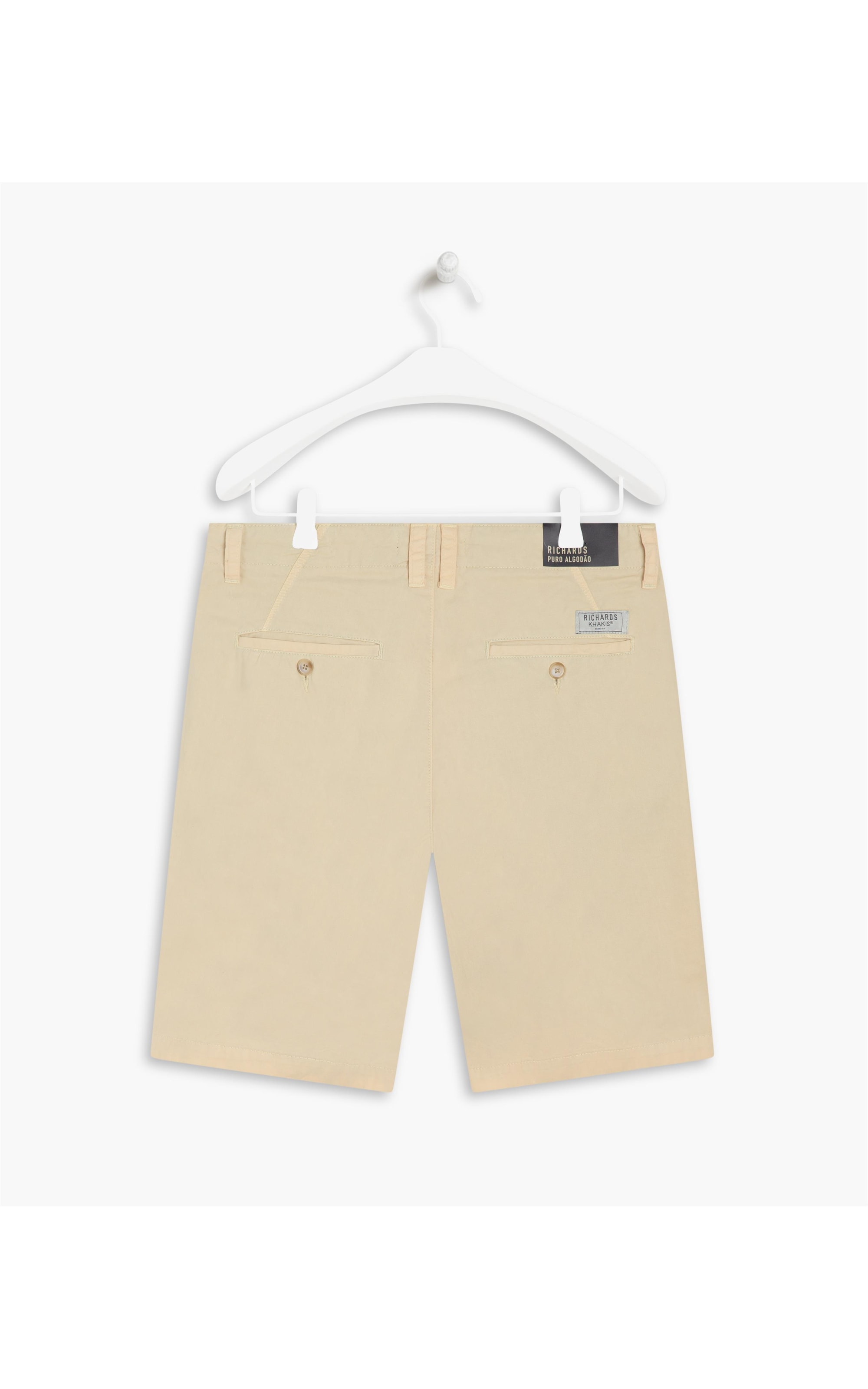 Bermuda Chino Con Amarelo Claro