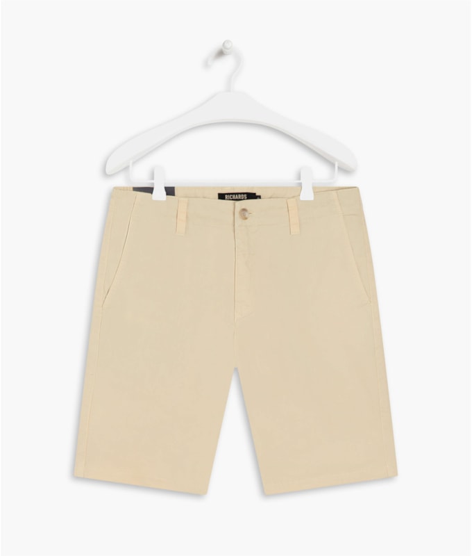 Bermuda Chino Con Amarelo Claro