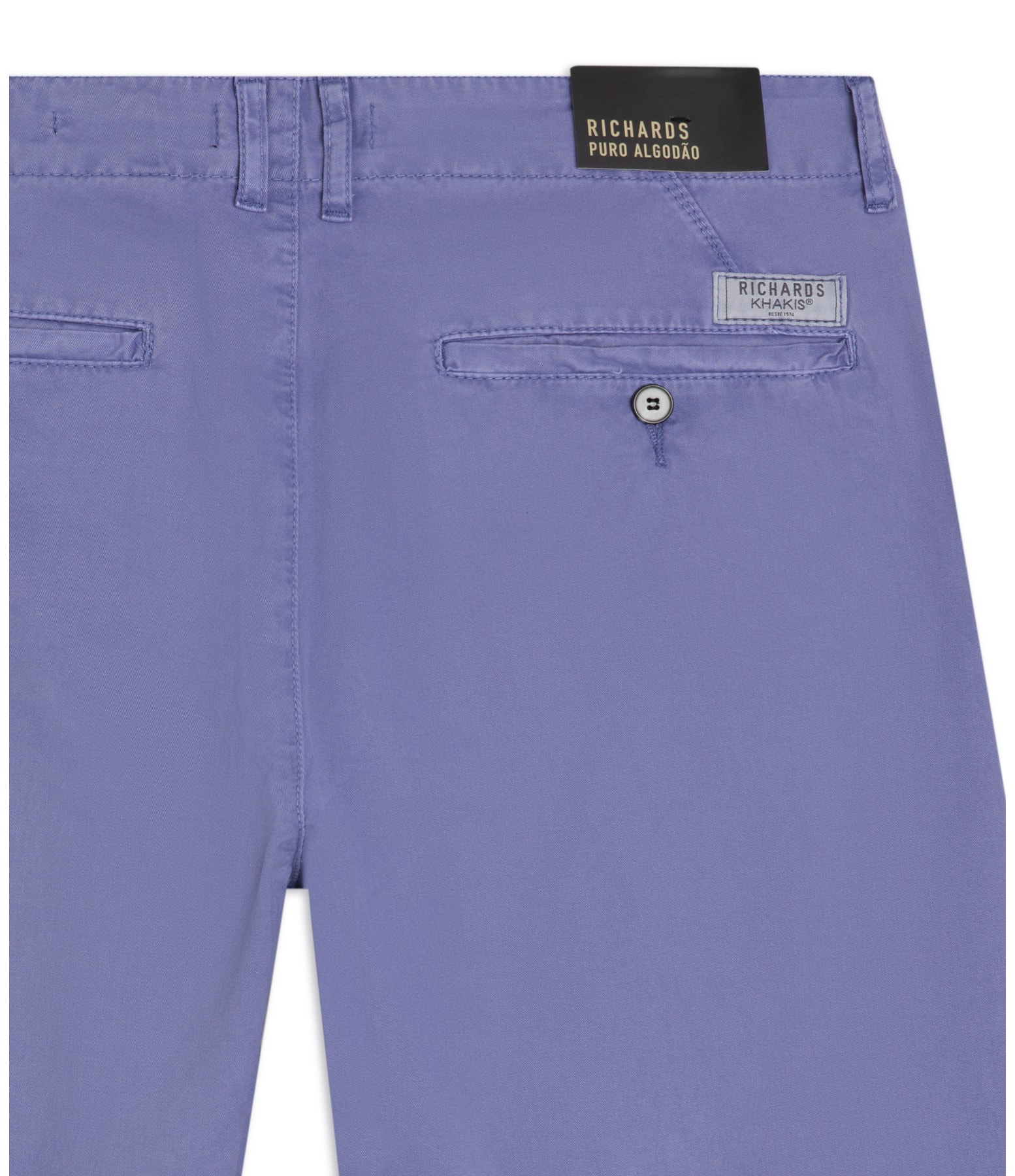 Bermuda Chino Con Azul Jeans