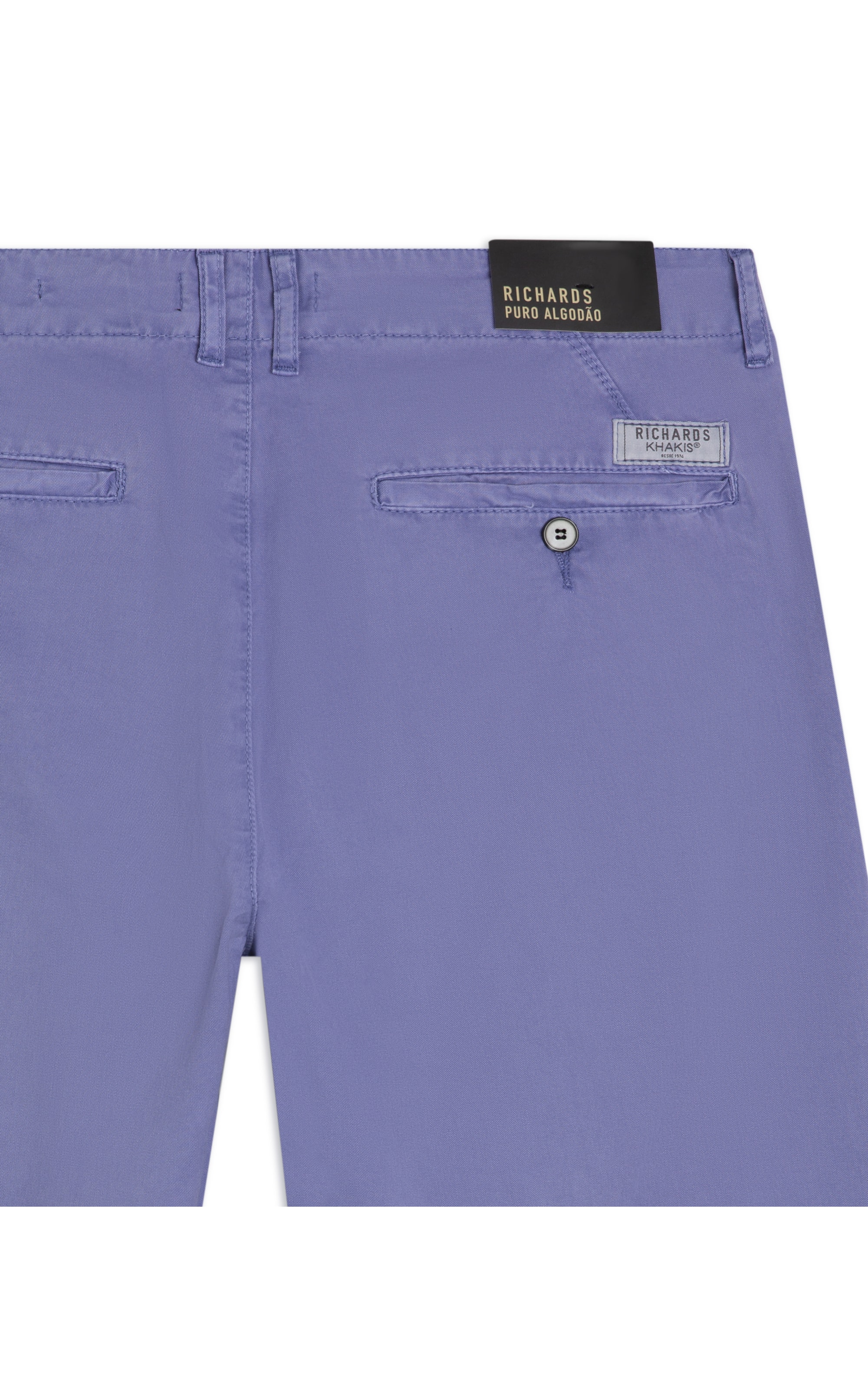 Bermuda Chino Con Azul Jeans