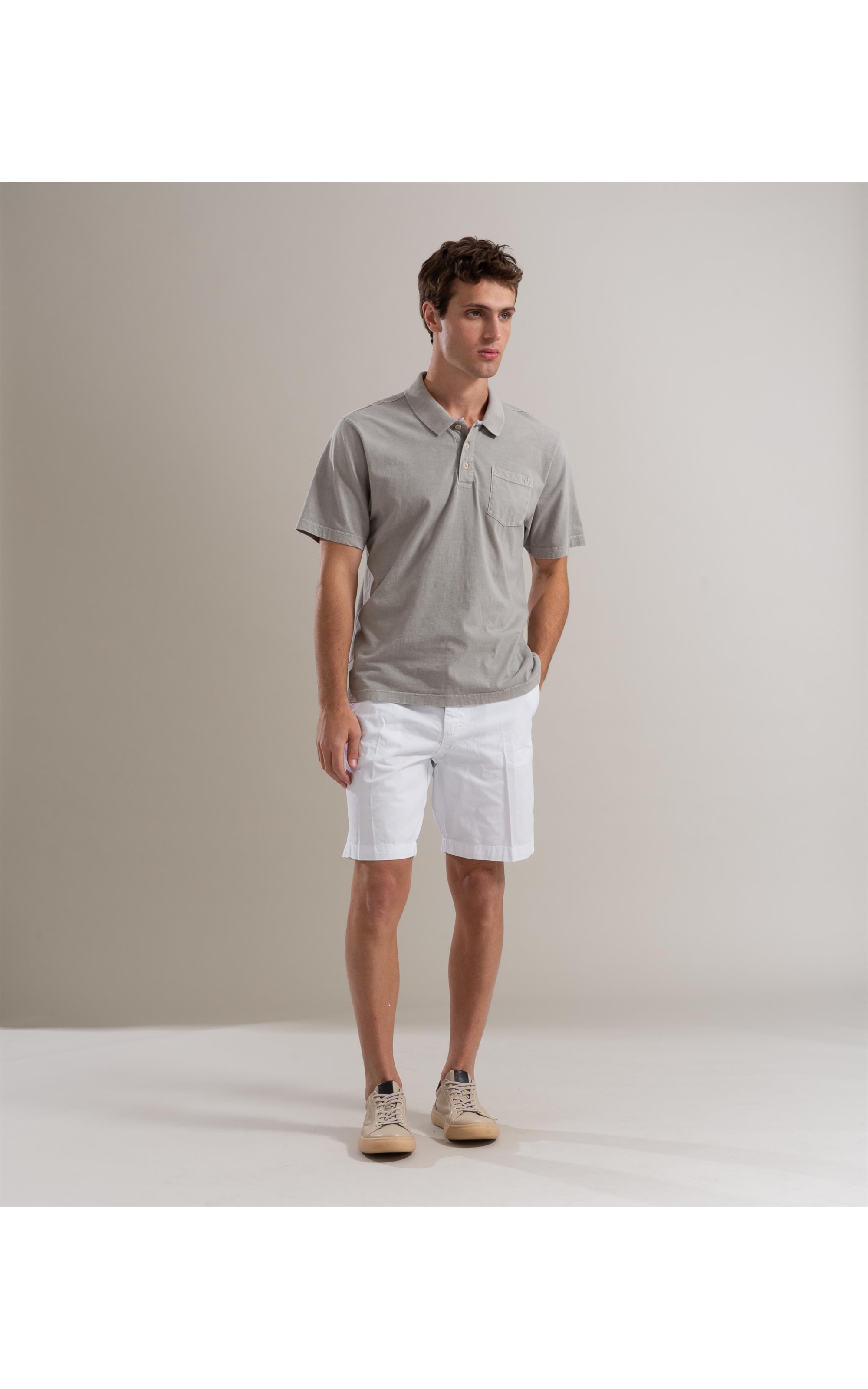 Bermuda Chino Con Branco