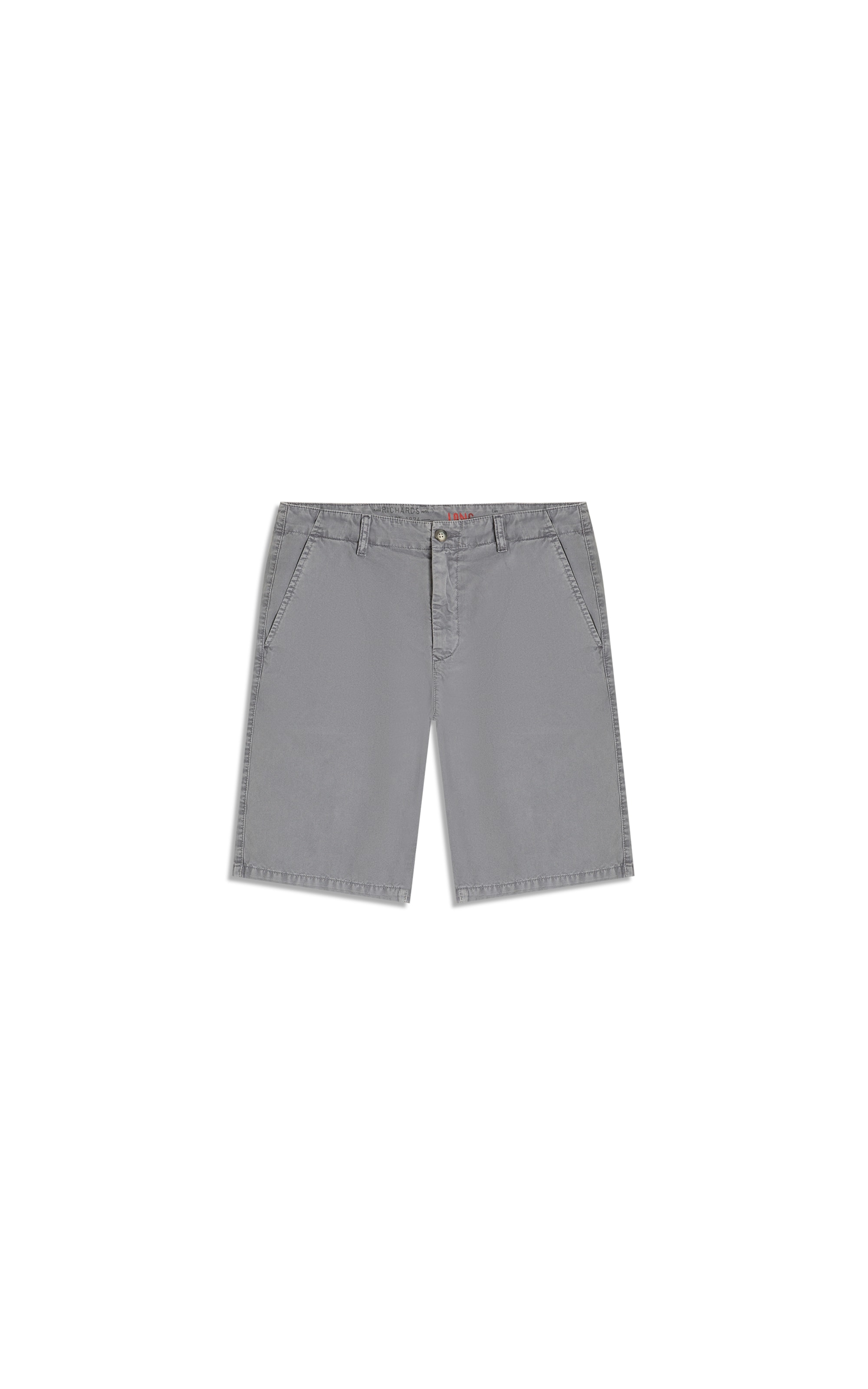 Bermuda Chino Con Cinza Claro