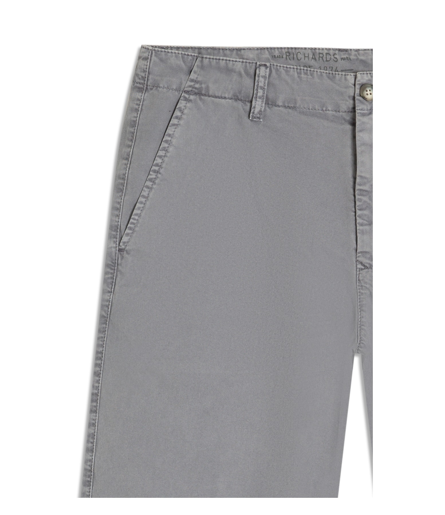 Bermuda Chino Con Cinza Claro