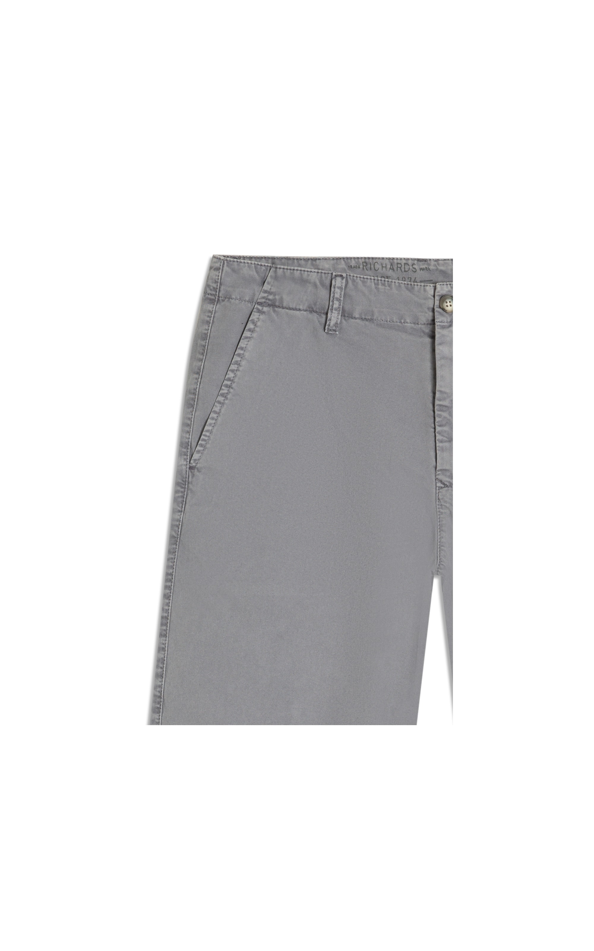 Bermuda Chino Con Cinza Claro